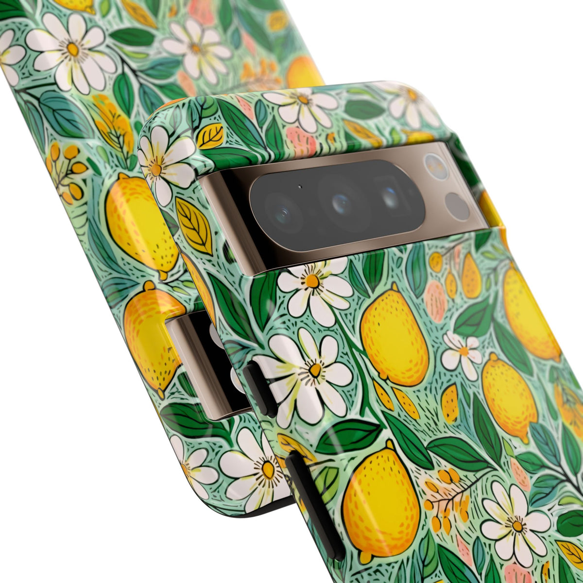 Cute Summer Lemons Phone Case – Refreshing Citrus Design for Your Phone 3