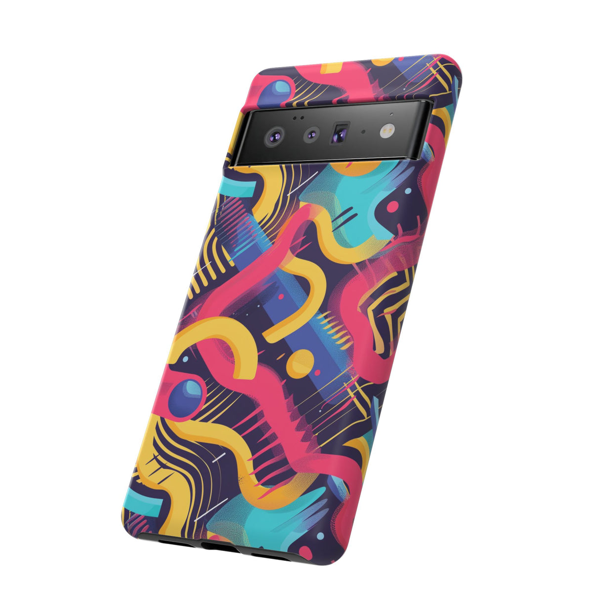 Retro 80s Seamless Phone Case – Vintage Style Meets Modern Protection 2