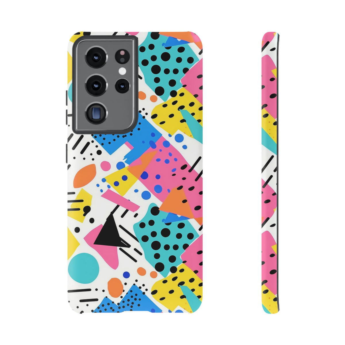 Bright Summer Memphis Design Phone Case – Vibrant and Playful Phone Cover