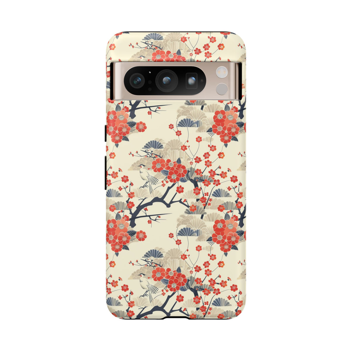 Japanese Pattern Phone Case – Elegant & Timeless Design for Your Phone 031