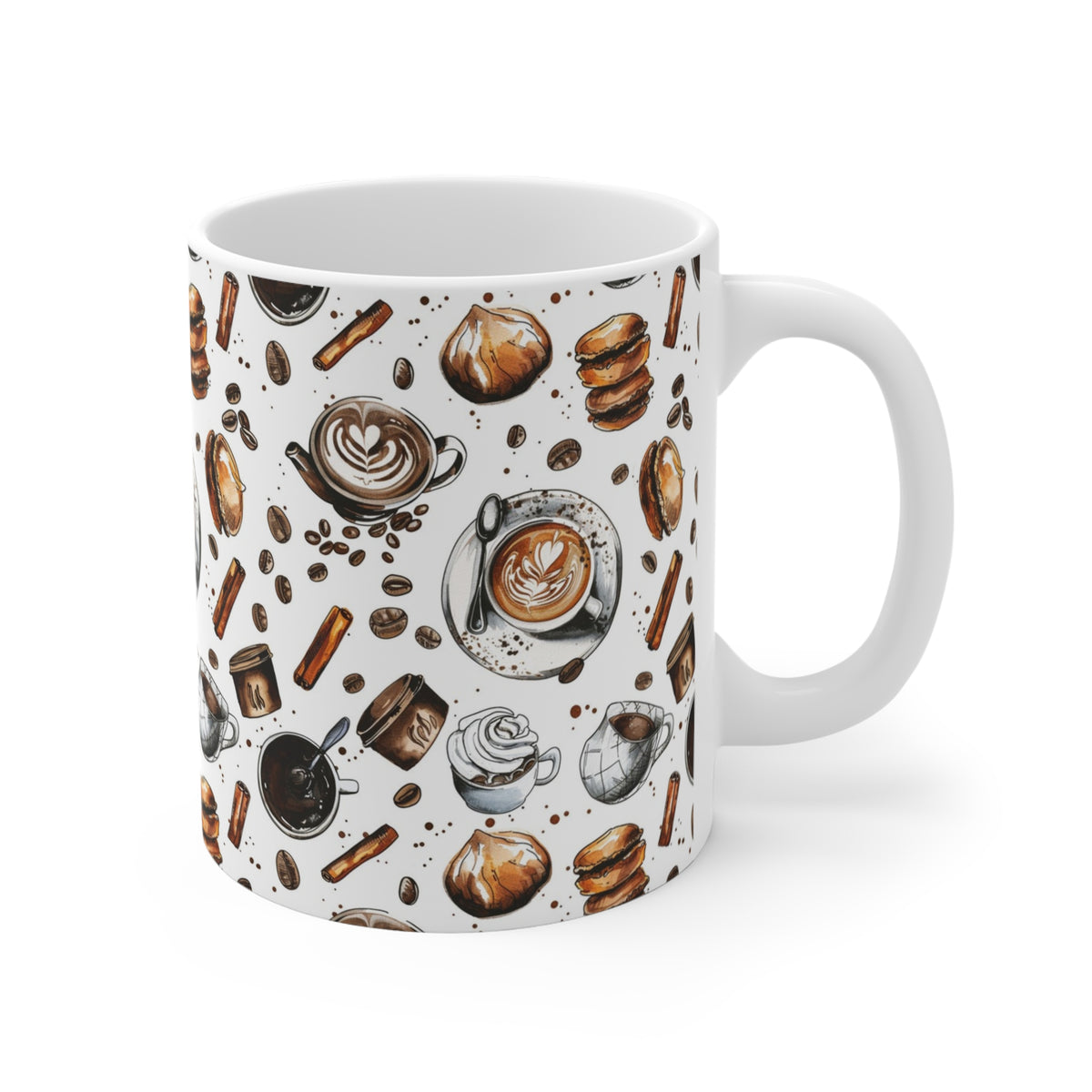 Coffee-Themed Coffee Mug - Sip in Style 500