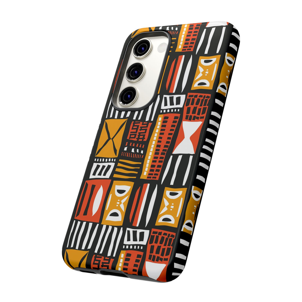 Stylish African Pattern Phone Case – Unique and Vibrant Protection 136