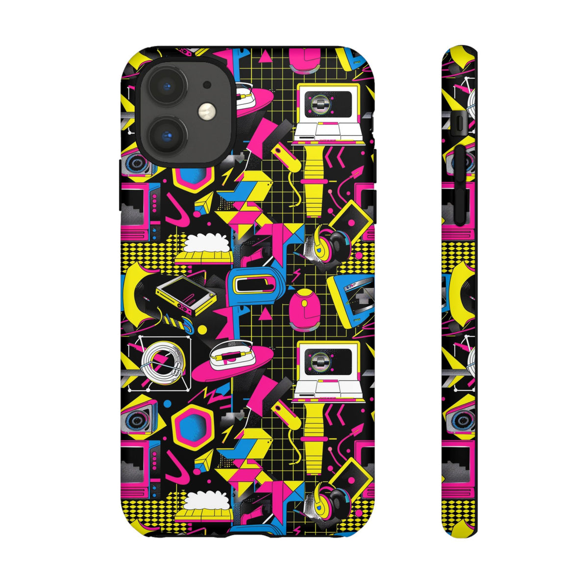 Retro 80s Seamless Phone Case – Vintage Style Meets Modern Protection 149