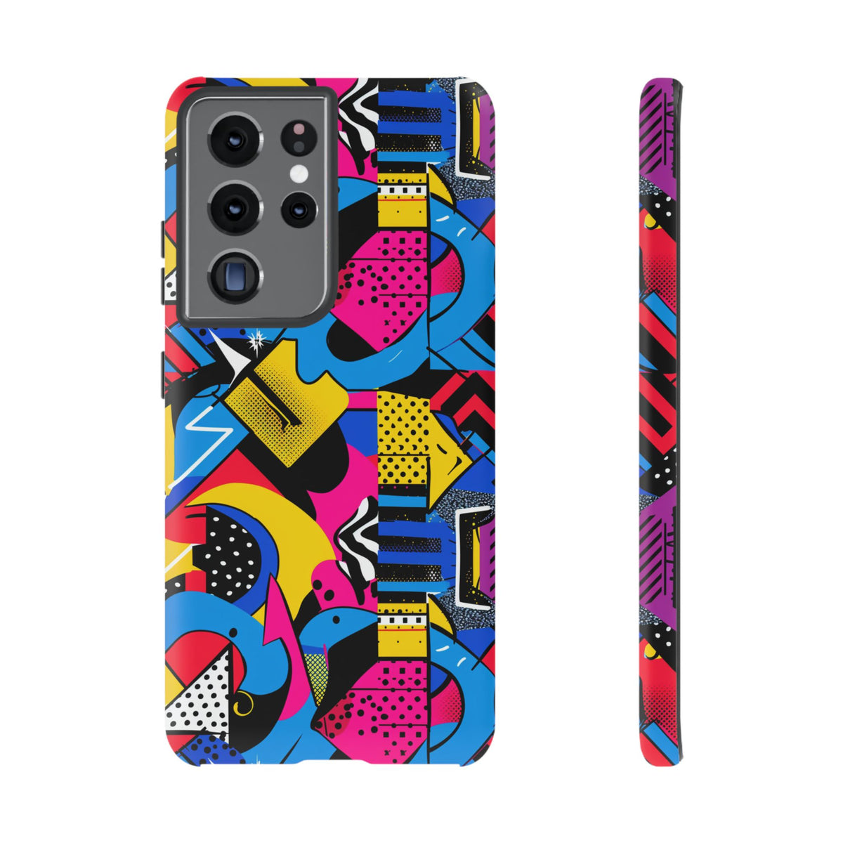 Retro 80s Seamless Phone Case – Vintage Style Meets Modern Protection