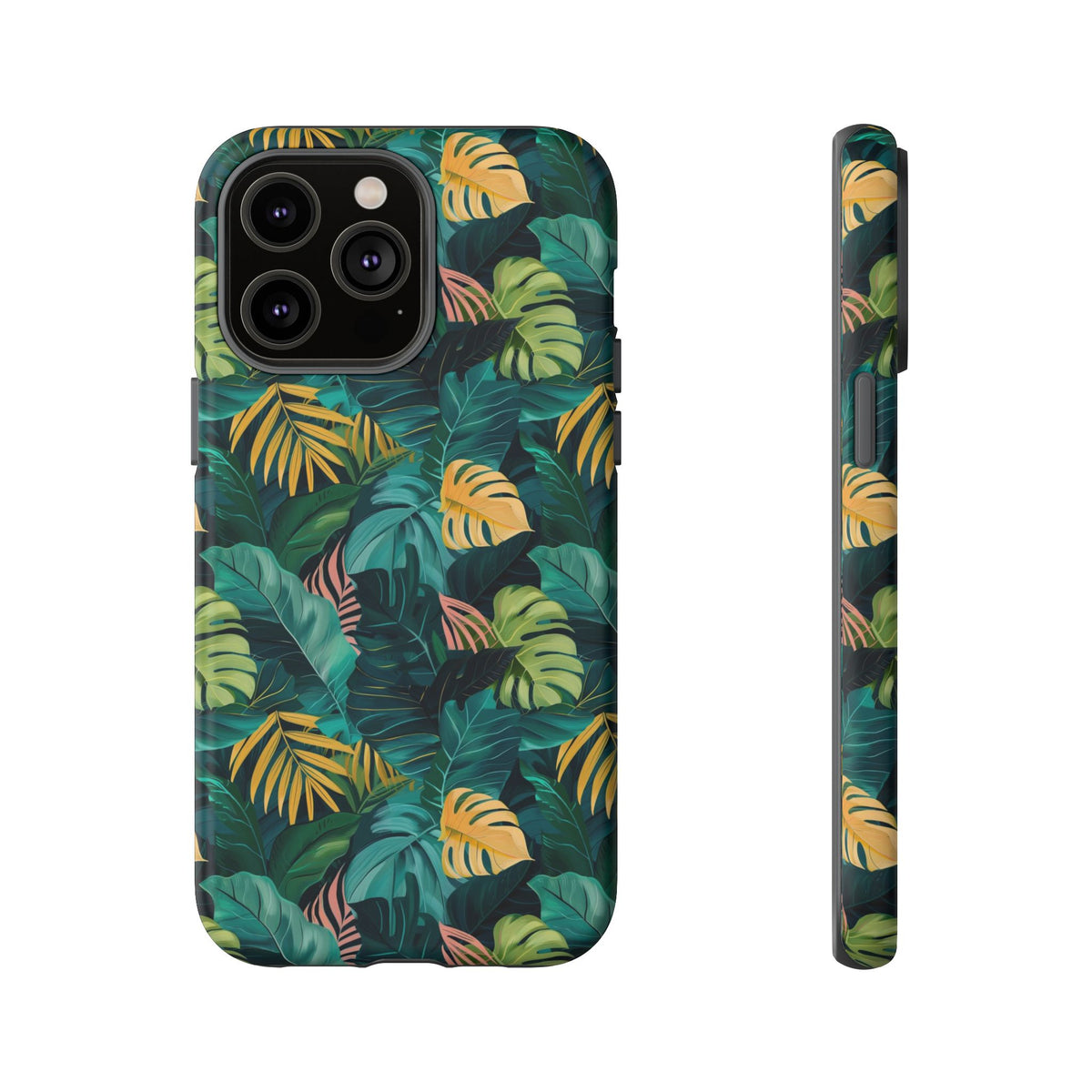 Jungle Pattern Phone Case – Exotic & Lush Design for Your Phone 337