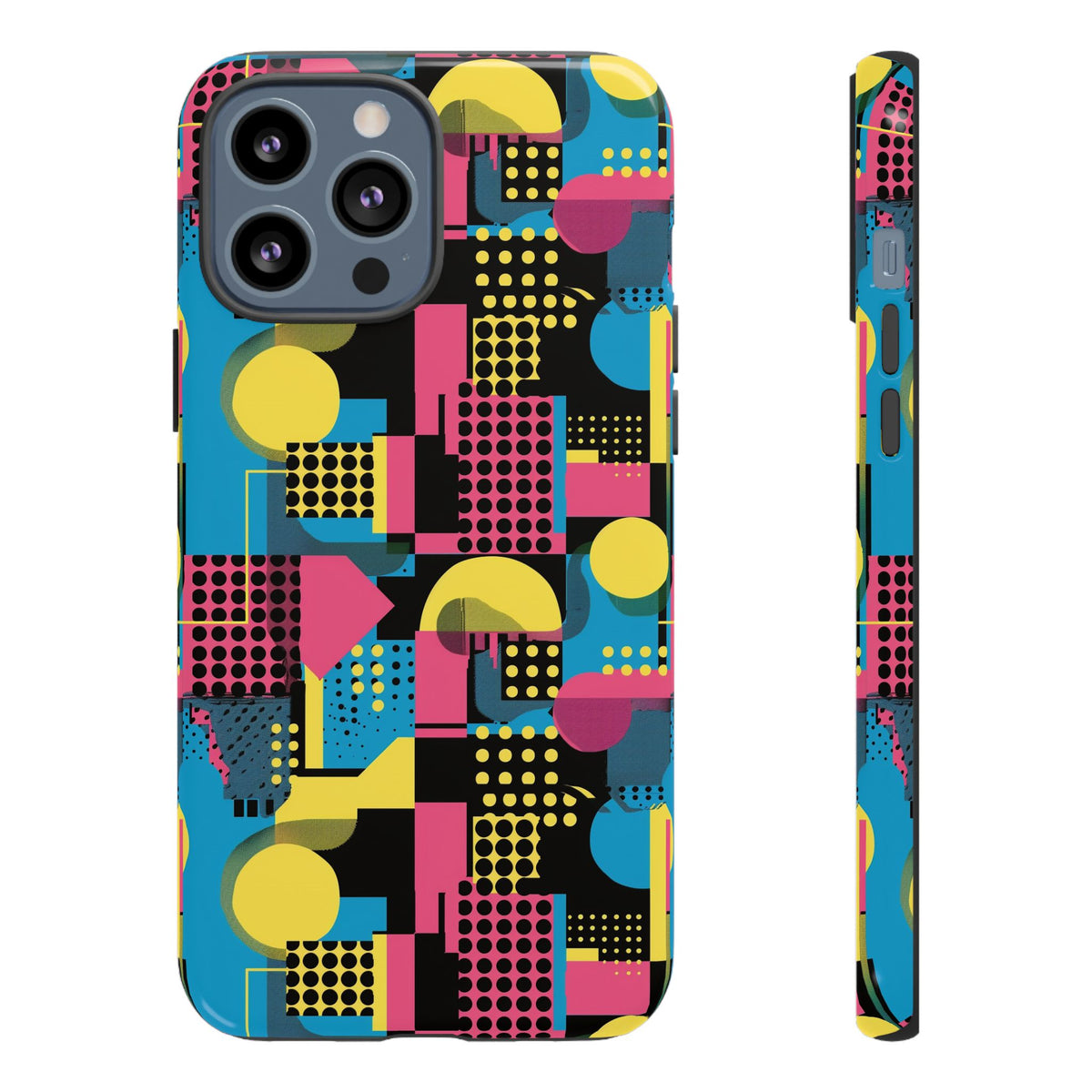 Retro 80s Seamless Phone Case – Vintage Style Meets Modern Protection 168