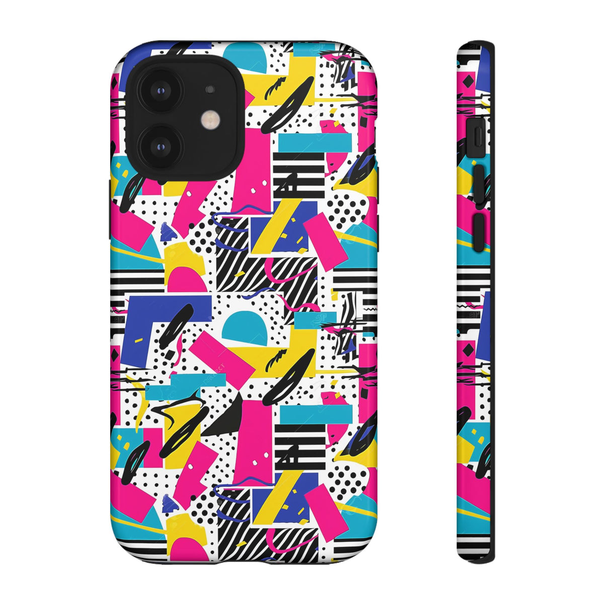 Retro 80s Seamless Phone Case – Vintage Style Meets Modern Protection 258