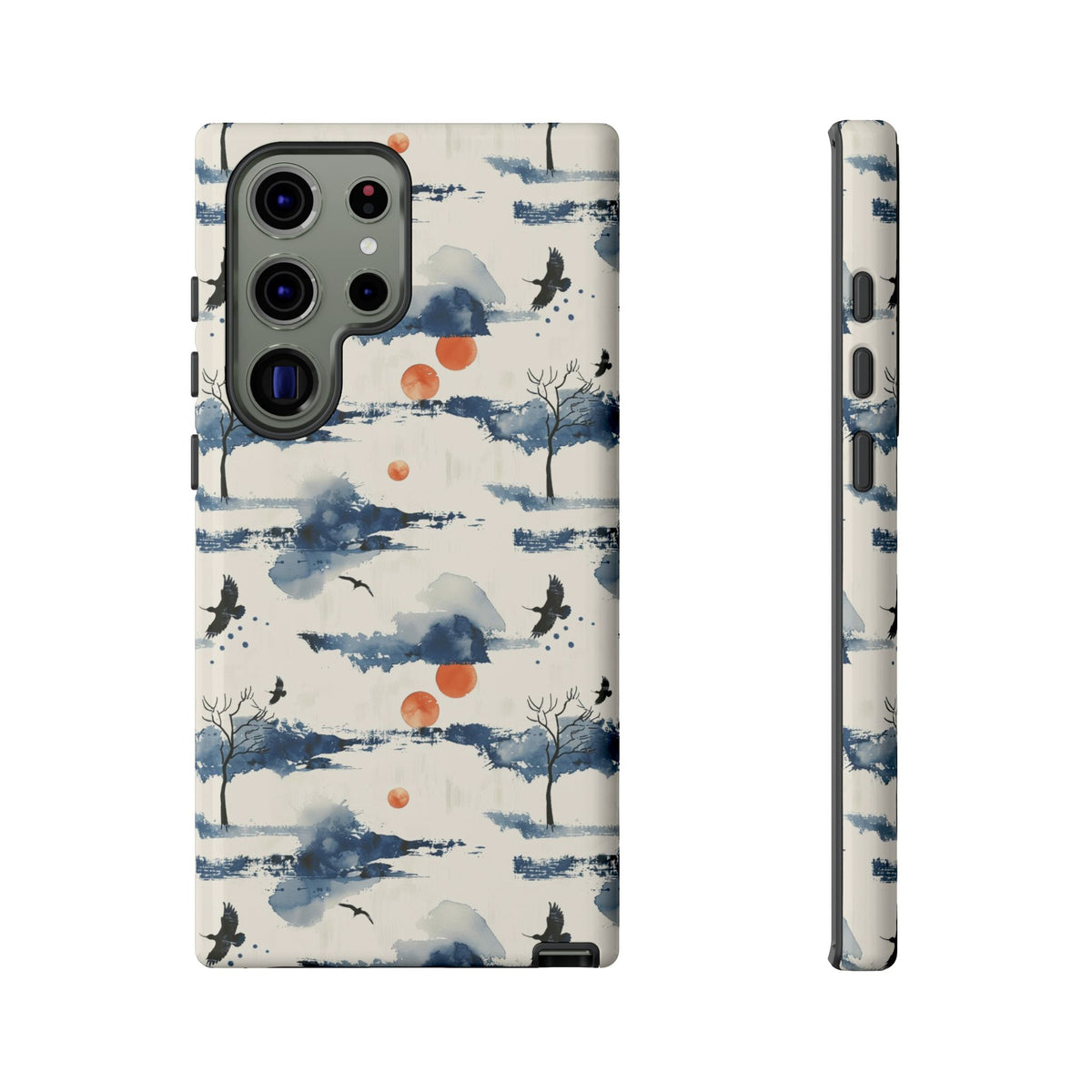 Japanese Pattern Phone Case – Elegant & Timeless Design for Your Phone 030