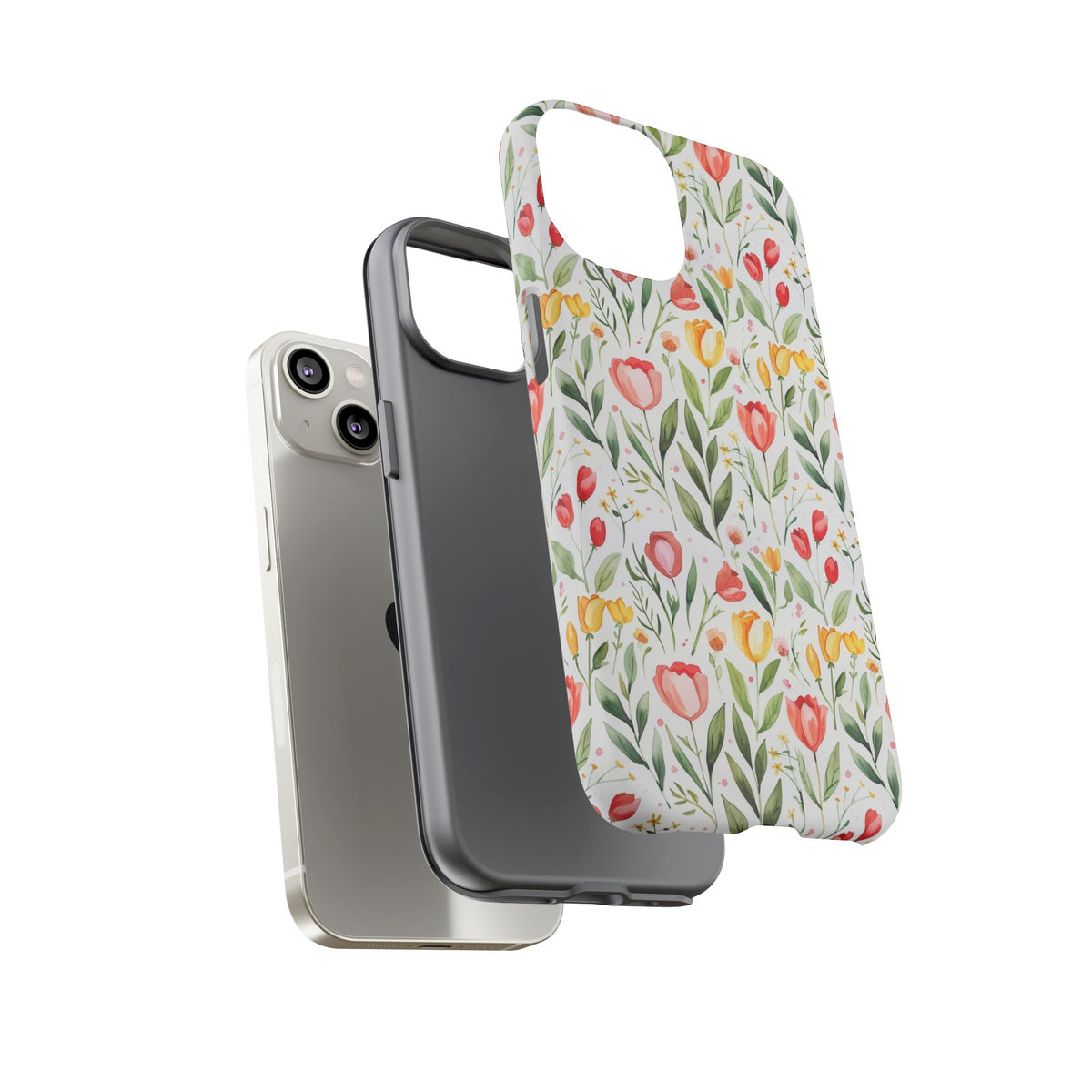 Spring Pattern Phone Case – Fresh & Vibrant Design for Your Phone 417