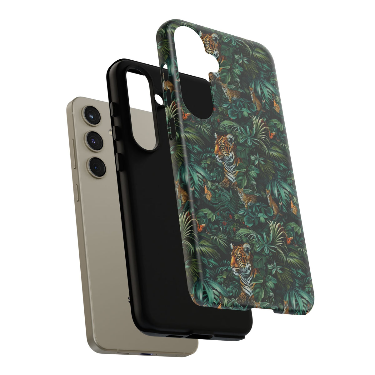 Jungle Pattern Phone Case – Exotic & Lush Design for Your Phone 326