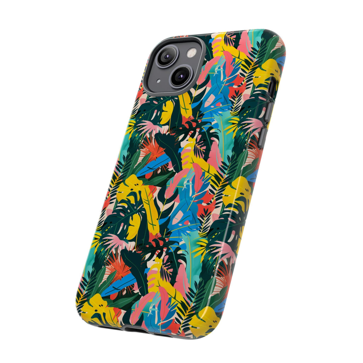 Jungle Pattern Phone Case – Exotic & Lush Design for Your Phone 346