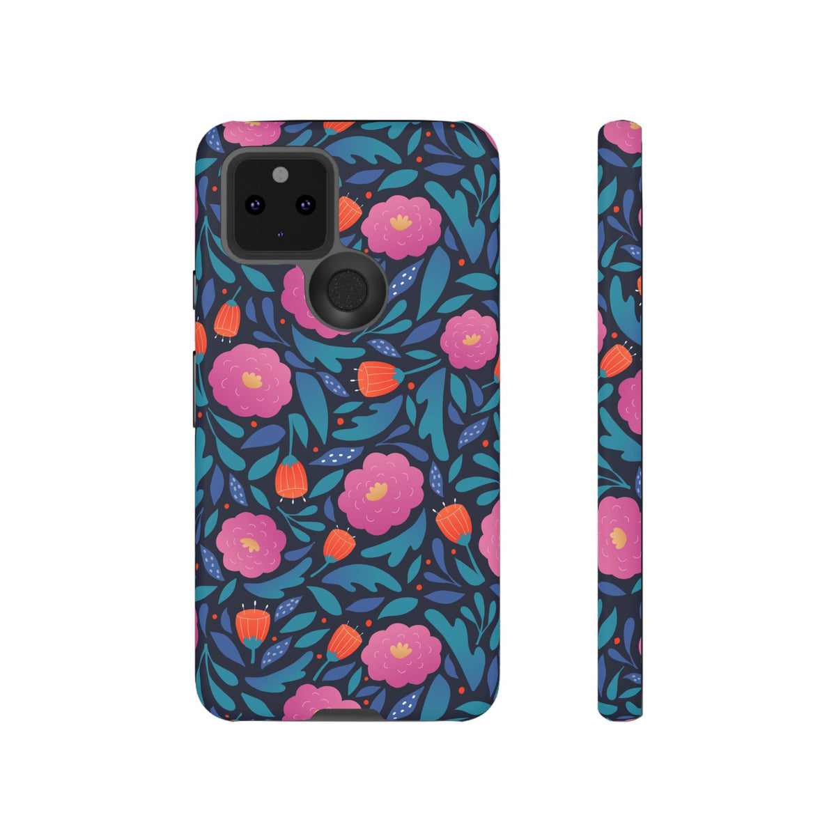 Colorful Little Flower Design Phone Case – Bright and Cheerful Floral Phone Cover 2