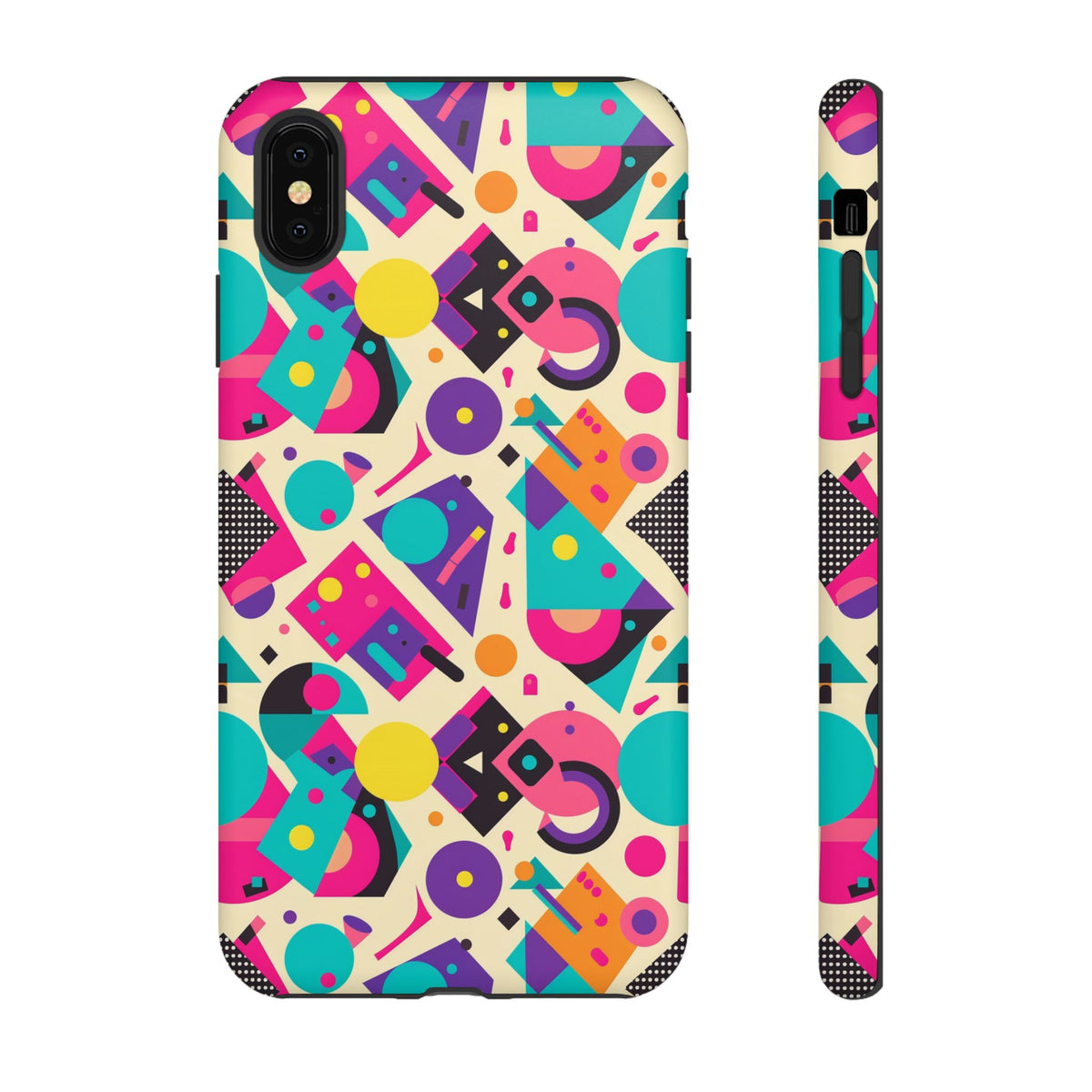 Retro 80s Seamless Phone Case – Vintage Style Meets Modern Protection 199