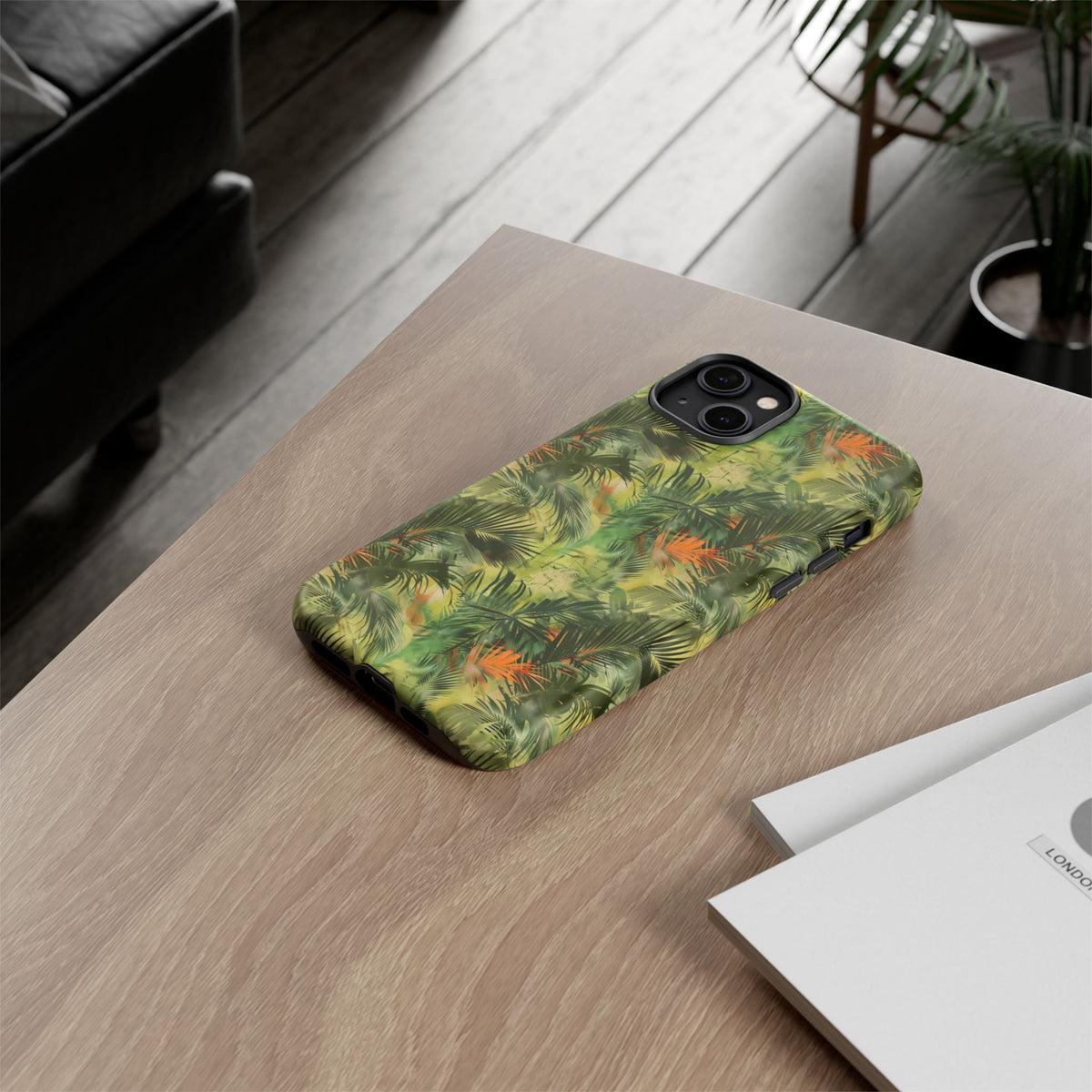 Jungle Pattern Phone Case - Tropical Nature Print for Ultimate Protection