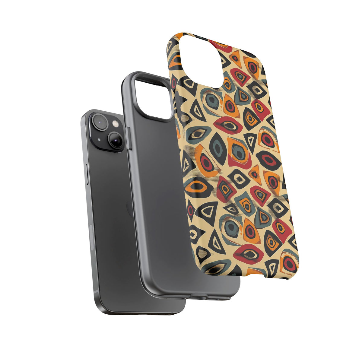 Stylish African Pattern Phone Case – Unique and Vibrant Protection 167