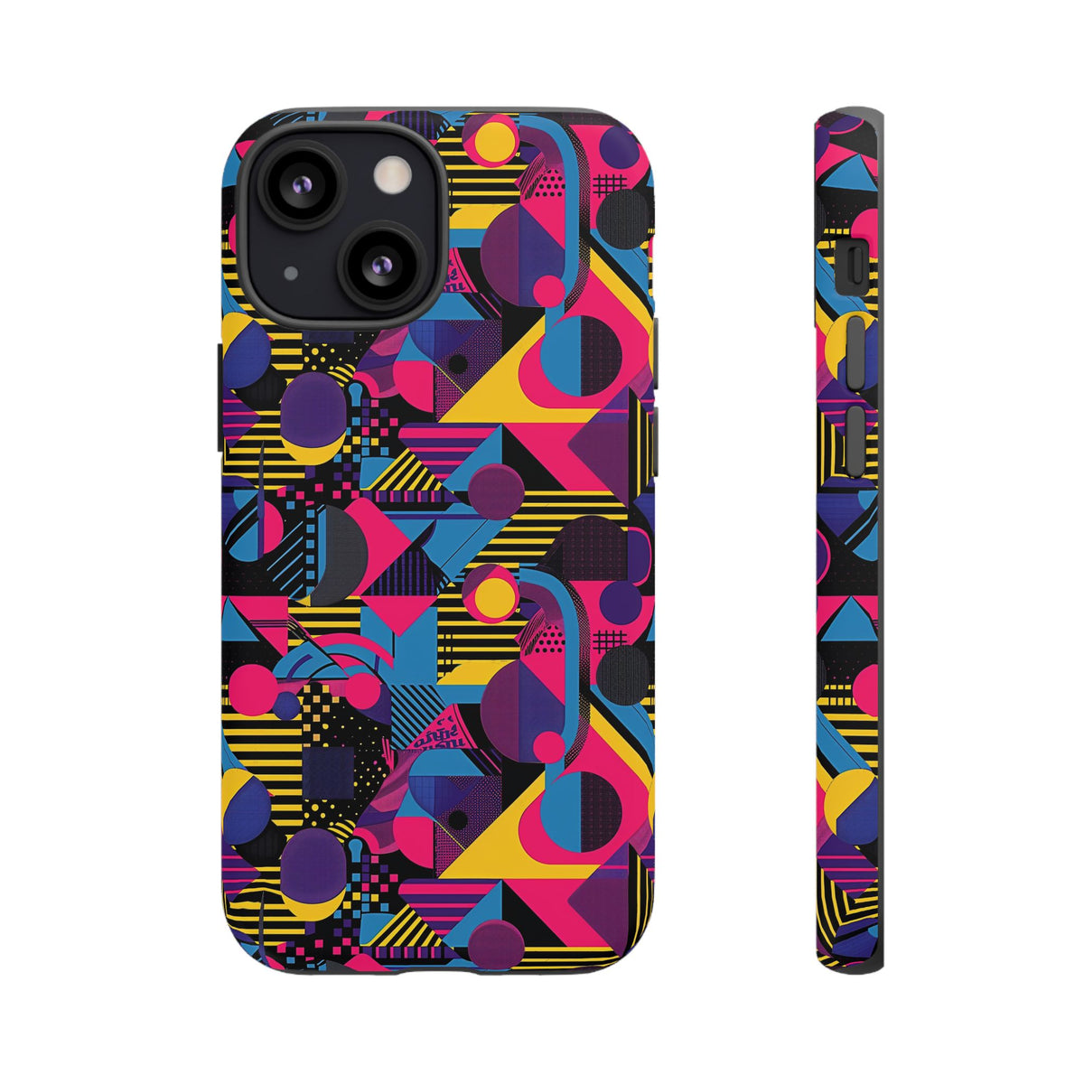 Retro 80s Seamless Phone Case – Vintage Style Meets Modern Protection 085