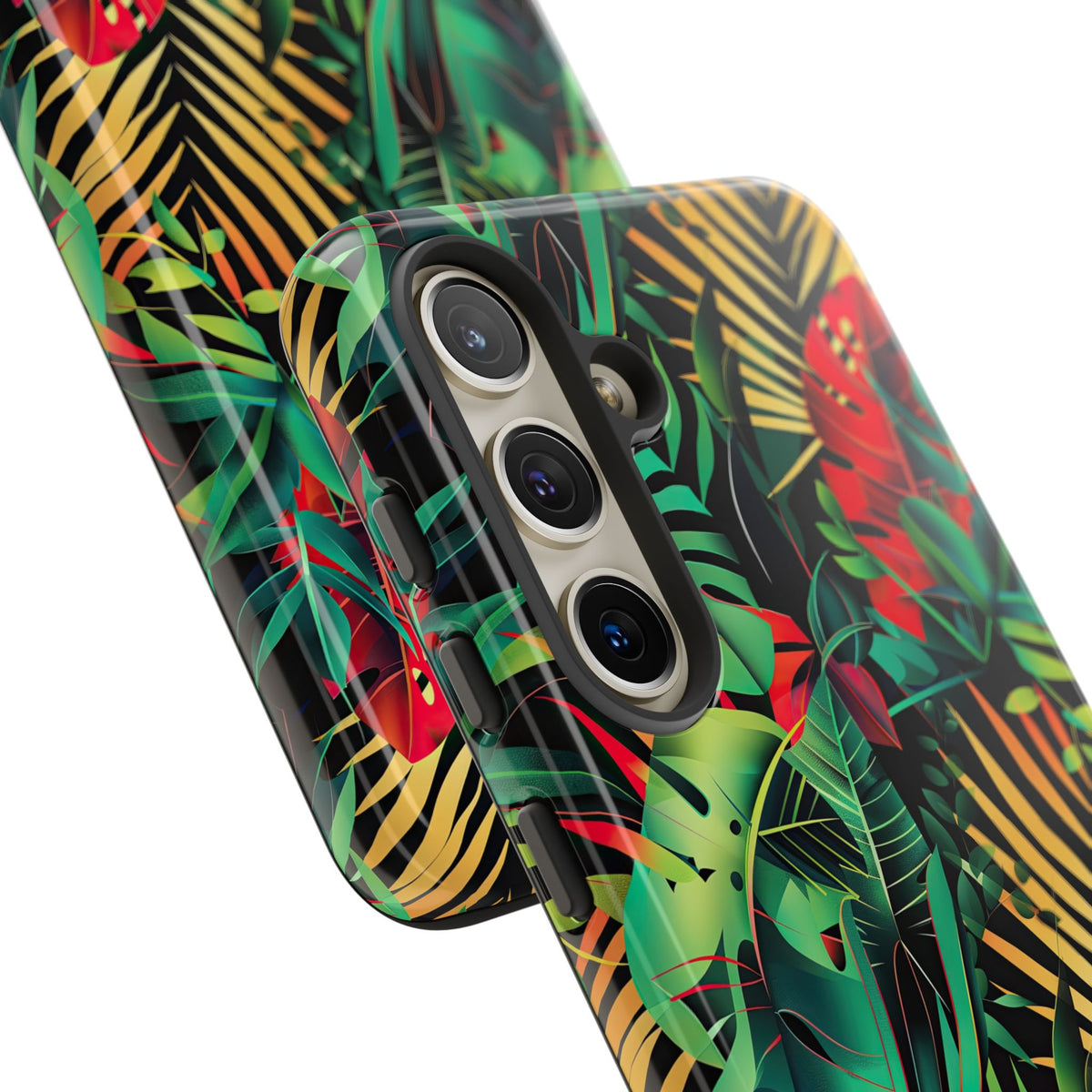 Jungle Collage Phone Case – Vibrant & Durable Nature-Inspired Protection