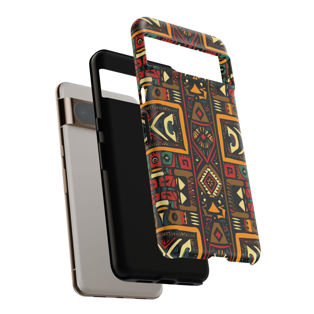 Stylish African Pattern Phone Case – Unique and Vibrant Protection 164