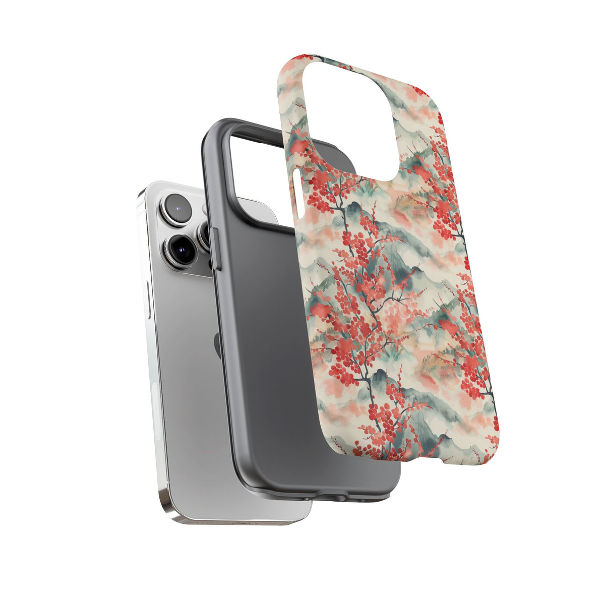 Japanese Pattern Phone Case – Elegant & Timeless Design for Your Phone 462