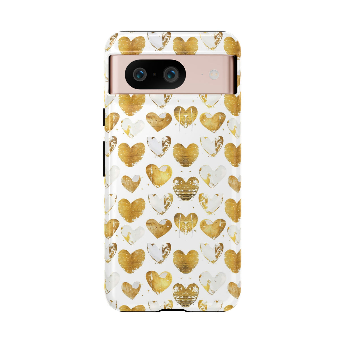 Heart Pattern Phone Case – Stylish & Loving Design for Your Device 369