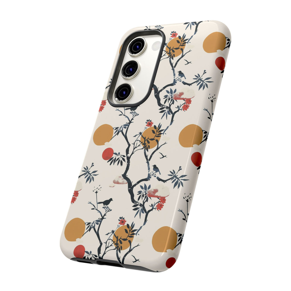 Japanese Pattern Phone Case – Elegant & Timeless Design for Your Phone 054