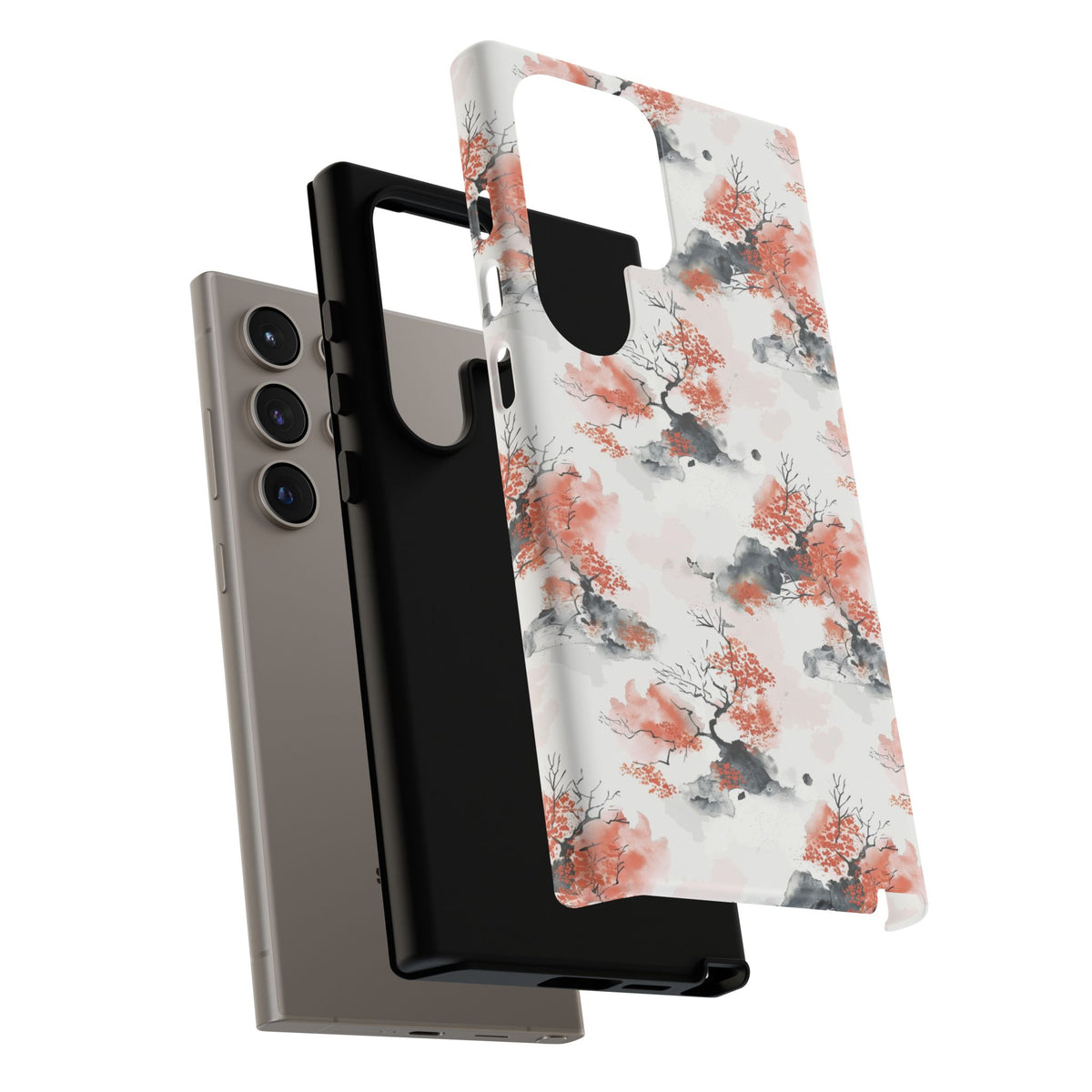 Japanese Pattern Phone Case – Elegant & Timeless Design for Your Phone 503