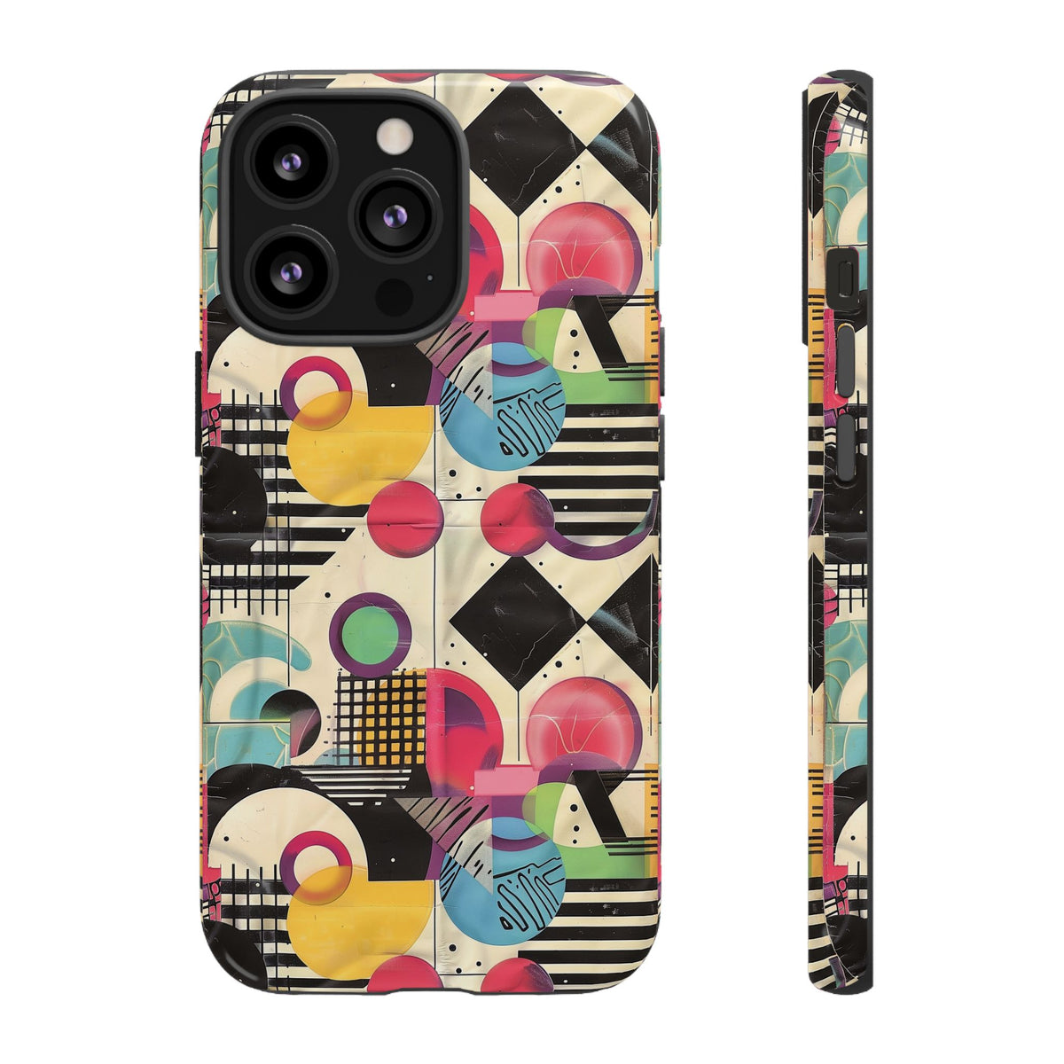 Retro 80s Seamless Phone Case – Vintage Style Meets Modern Protection 164