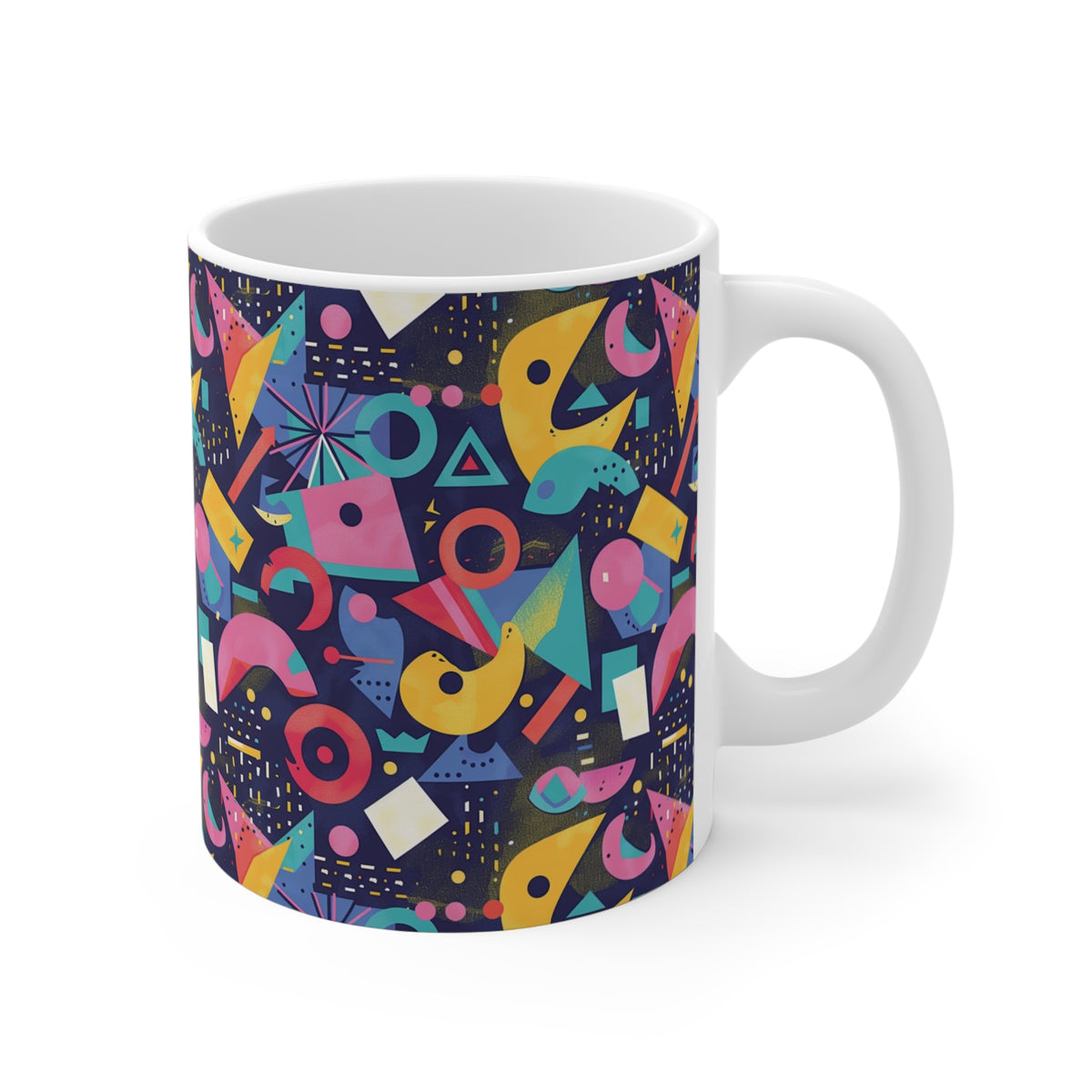 90s Retro Coffee Mug - Full Wrap Design 503