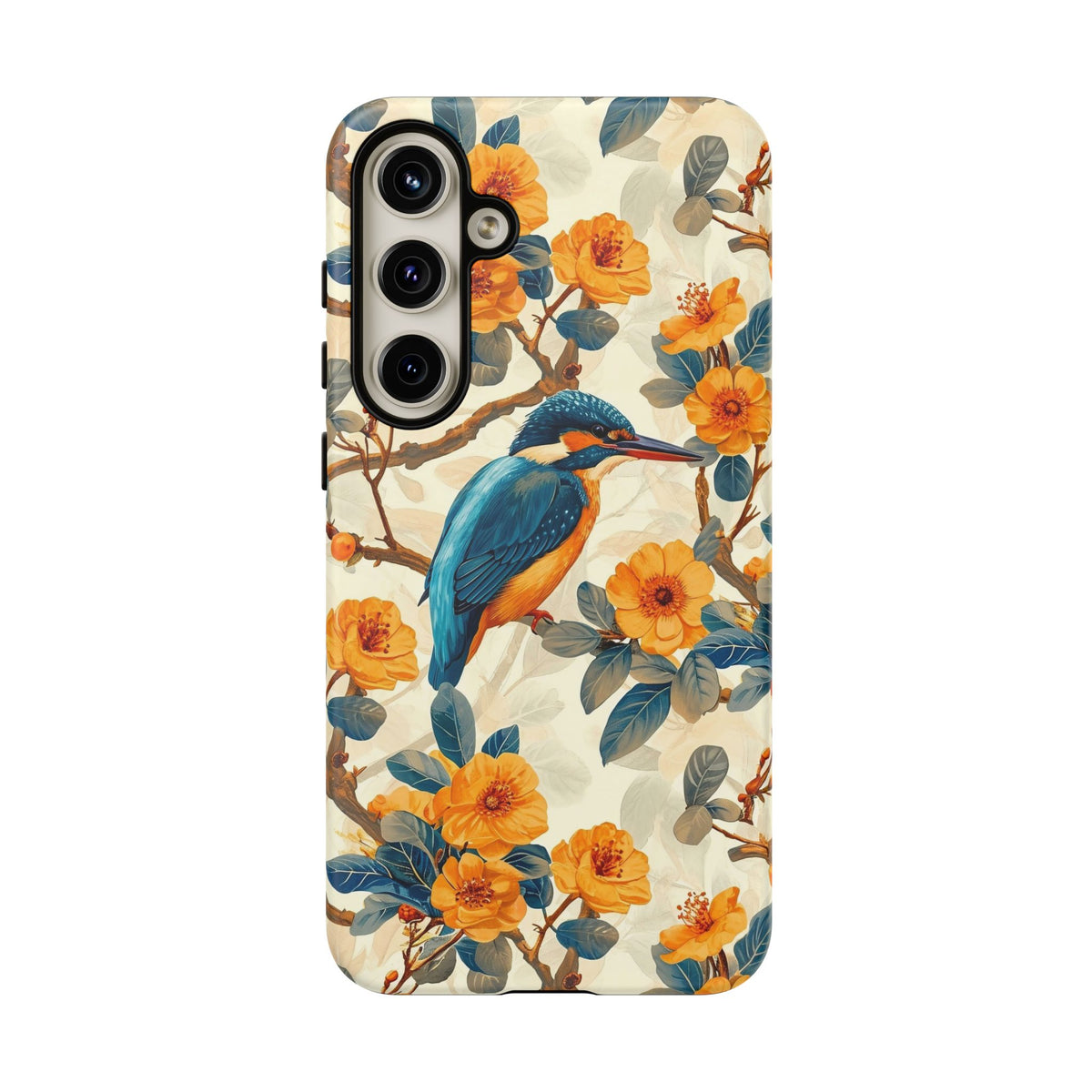 Birds Seamless Pattern Phone Case – Elegant and Timeless Avian Design