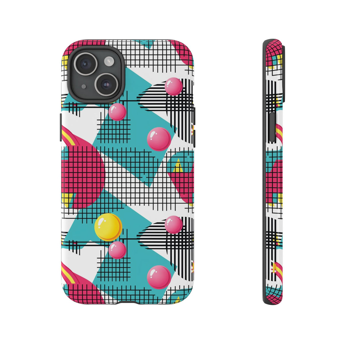 Retro 80s Seamless Phone Case – Vintage Style Meets Modern Protection 161