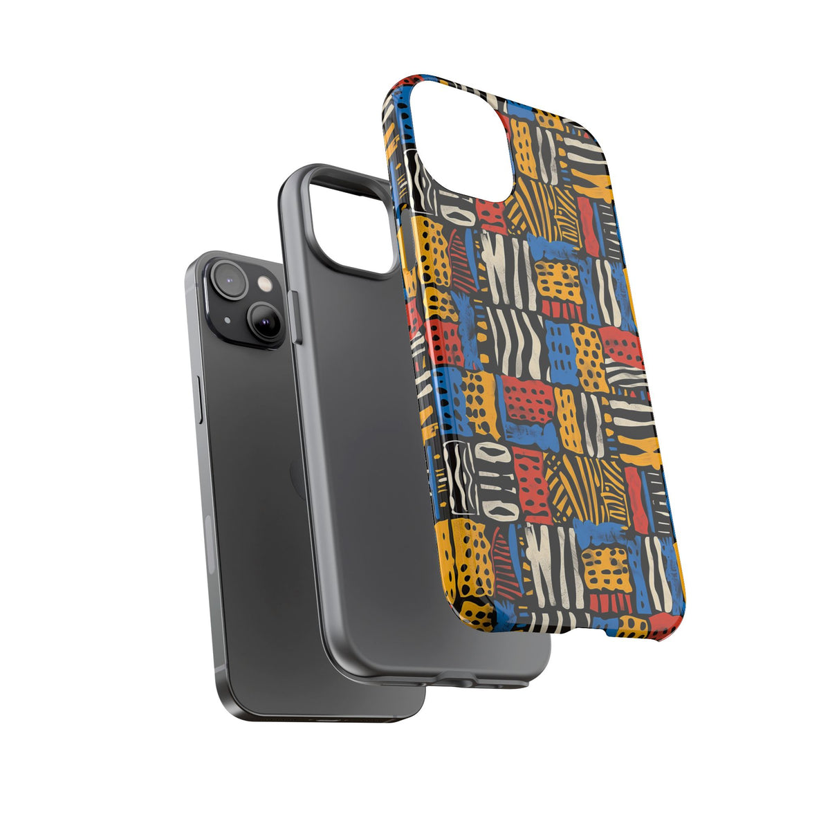 Stylish African Pattern Phone Case – Unique and Vibrant Protection 179