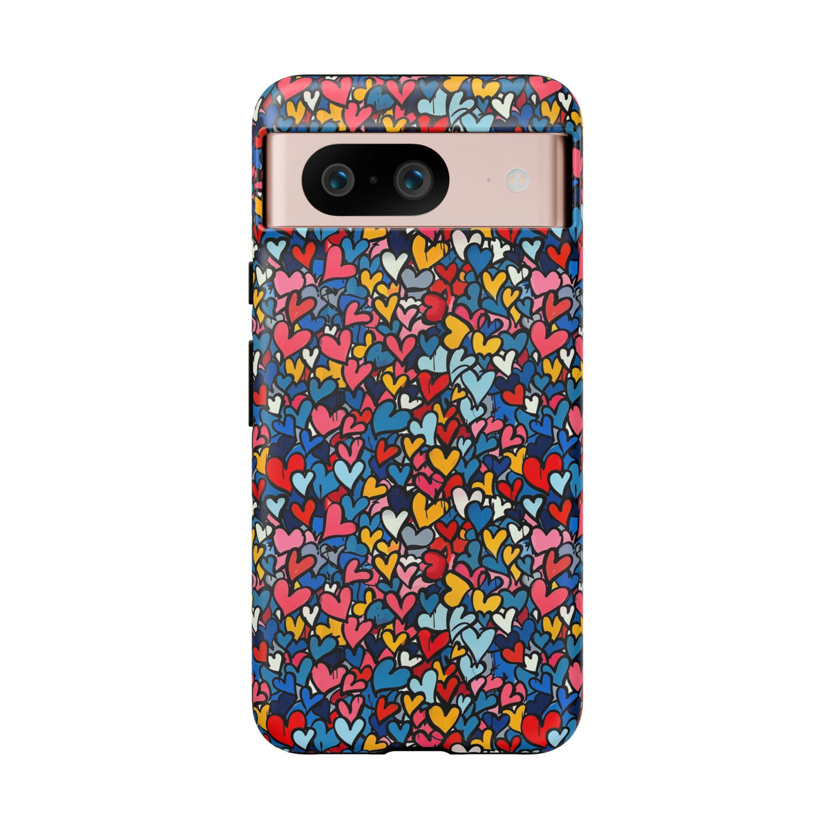 Heart Pattern Phone Case – Stylish & Loving Design for Your Device 820