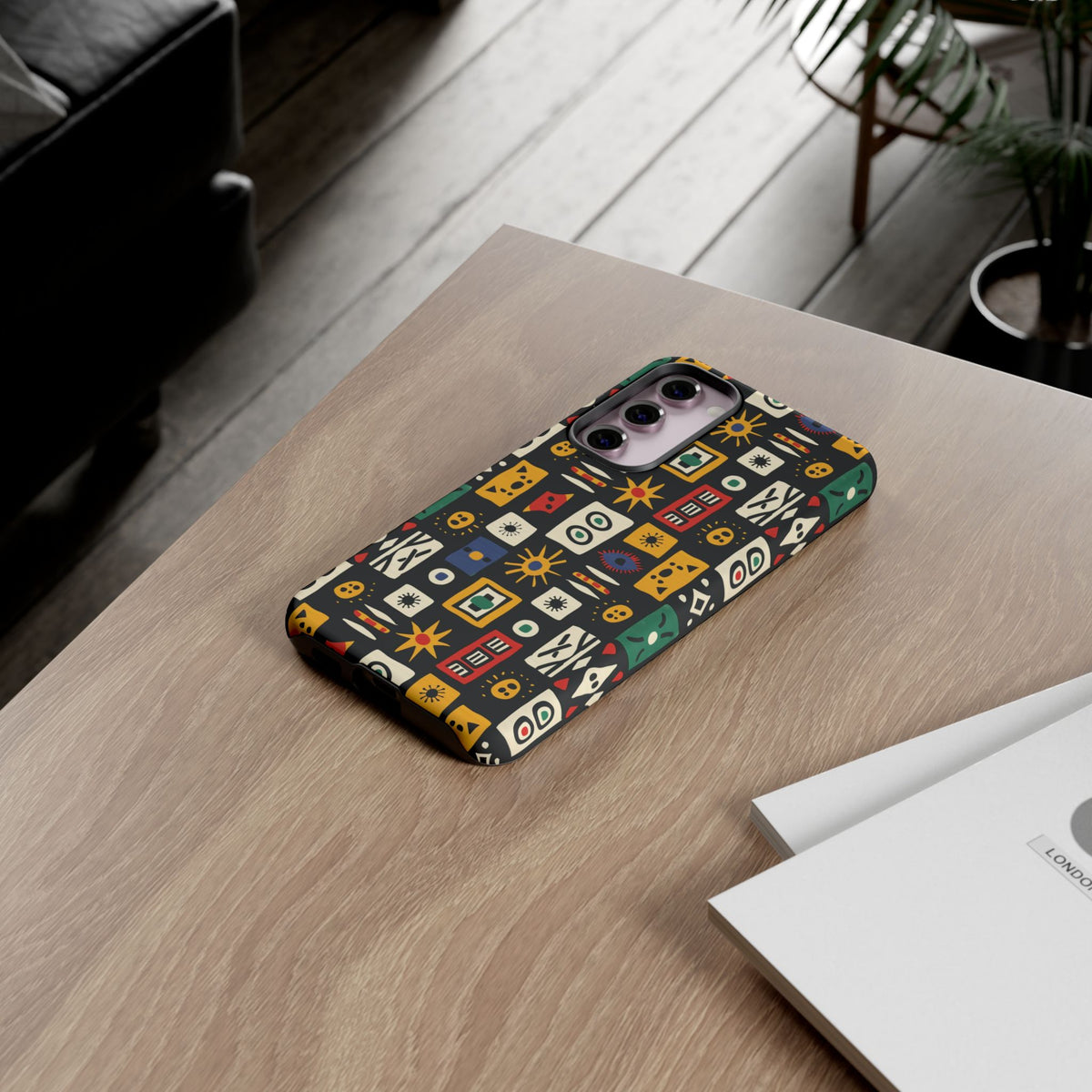 Stylish African Pattern Phone Case – Unique and Vibrant Protection 110