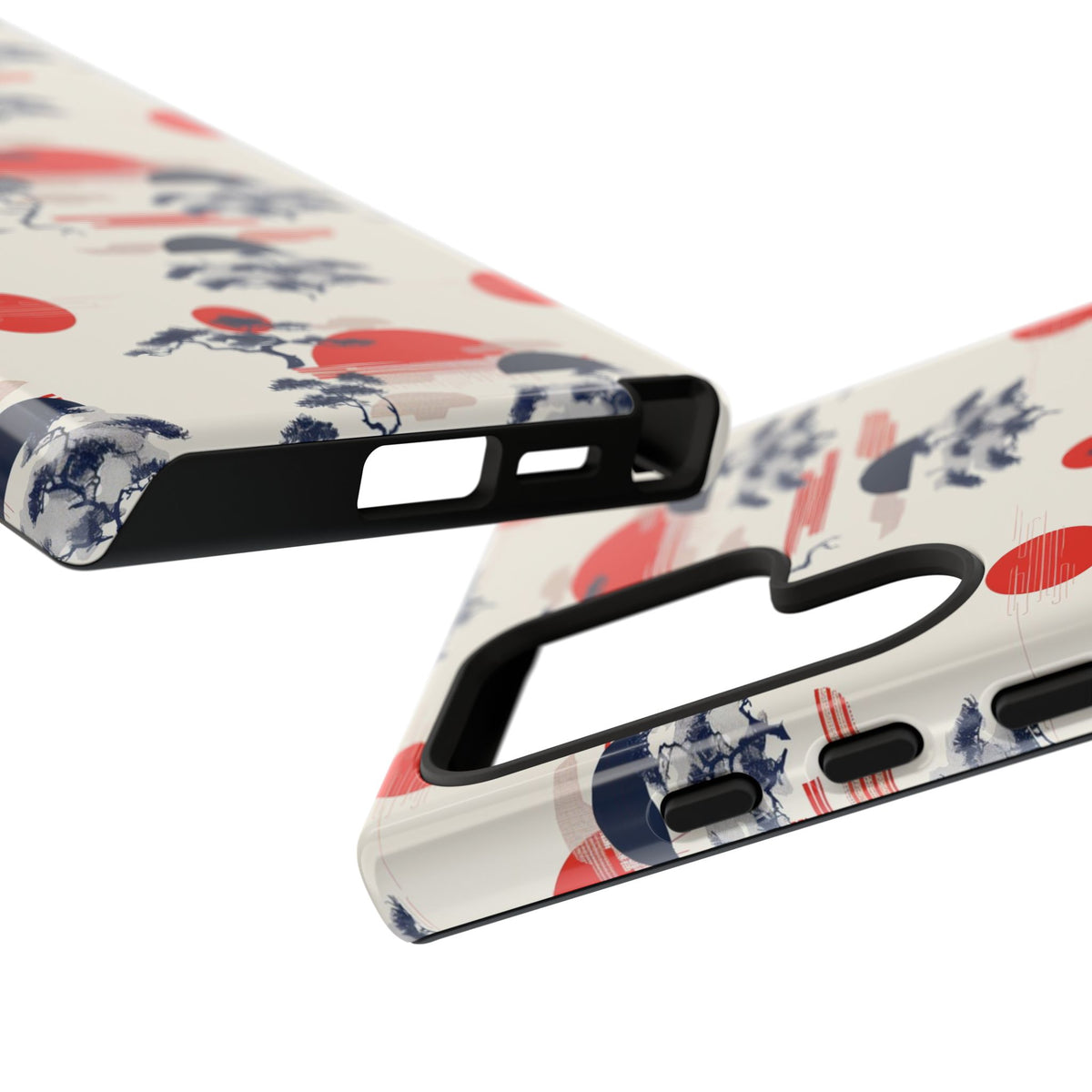 Japanese Pattern Phone Case – Elegant & Timeless Design for Your Phone 047