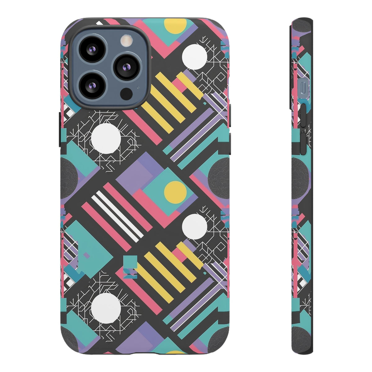 Retro 80s Seamless Phone Case – Vintage Style Meets Modern Protection 142