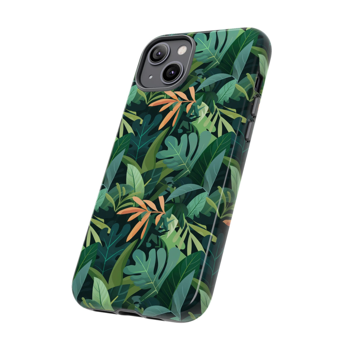 Jungle Pattern Phone Case – Exotic & Lush Design for Your Phone 341