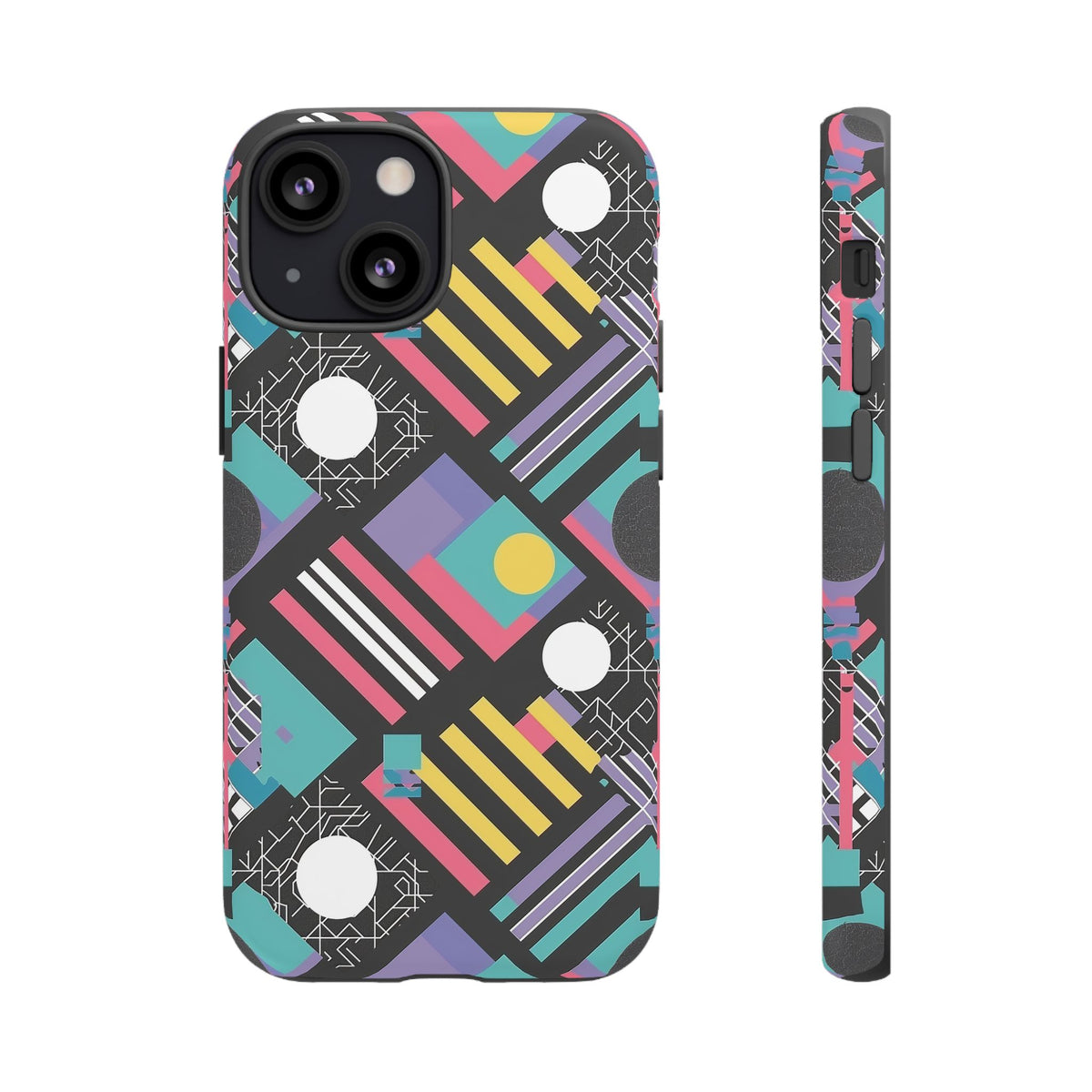 Retro 80s Seamless Phone Case – Vintage Style Meets Modern Protection 142