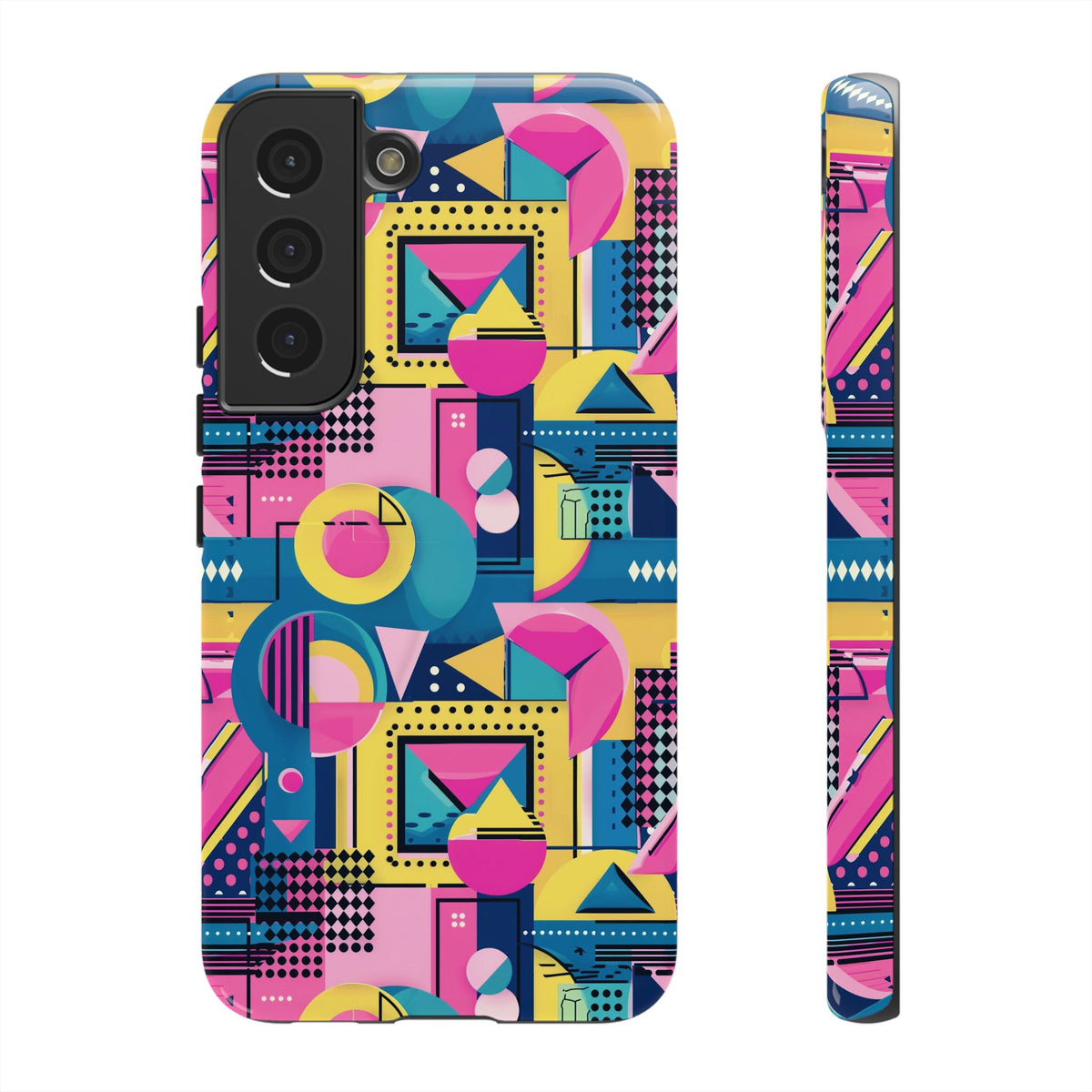 Retro 80s Seamless Phone Case – Vintage Style Meets Modern Protection 090