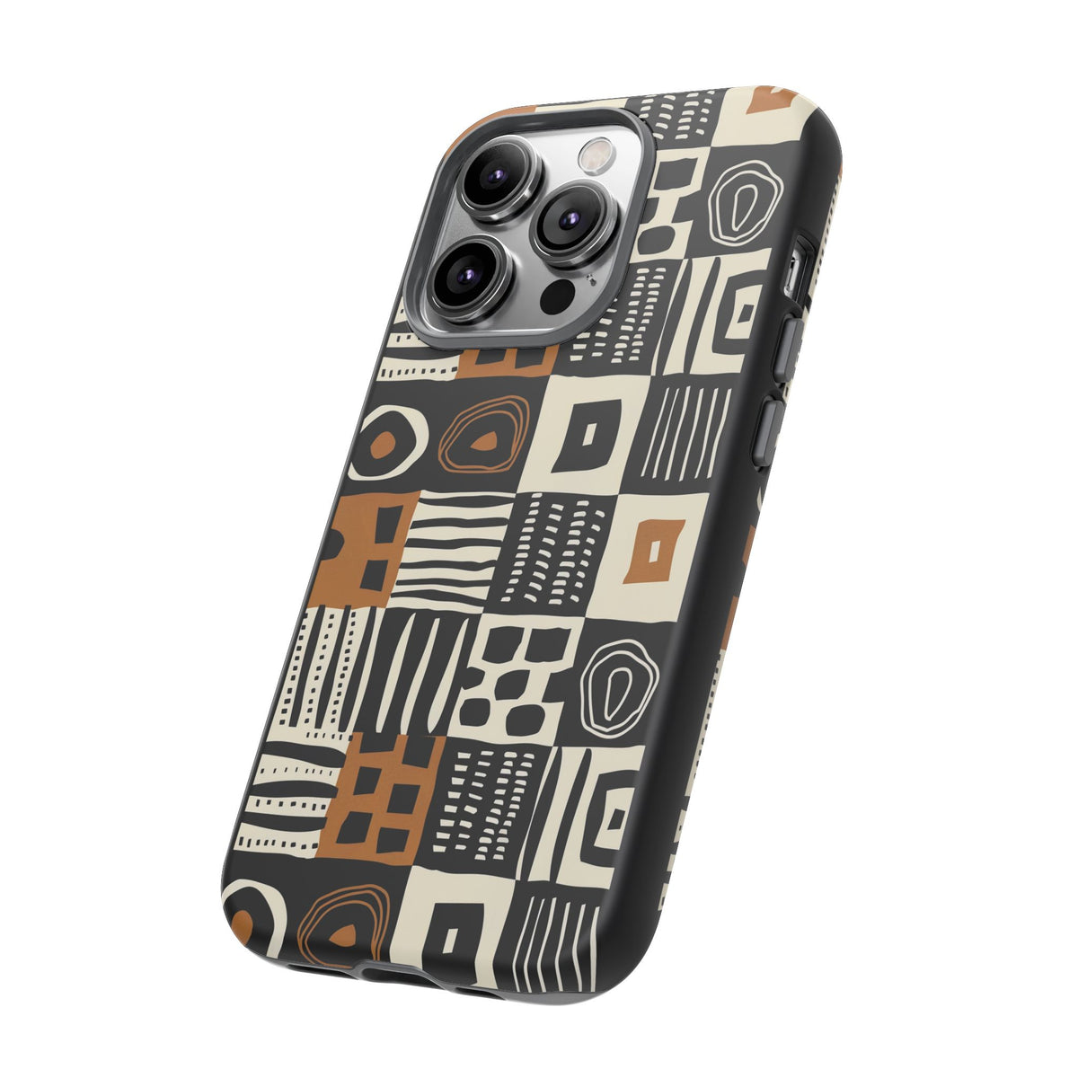 Stylish African Pattern Phone Case – Unique and Vibrant Protection 168