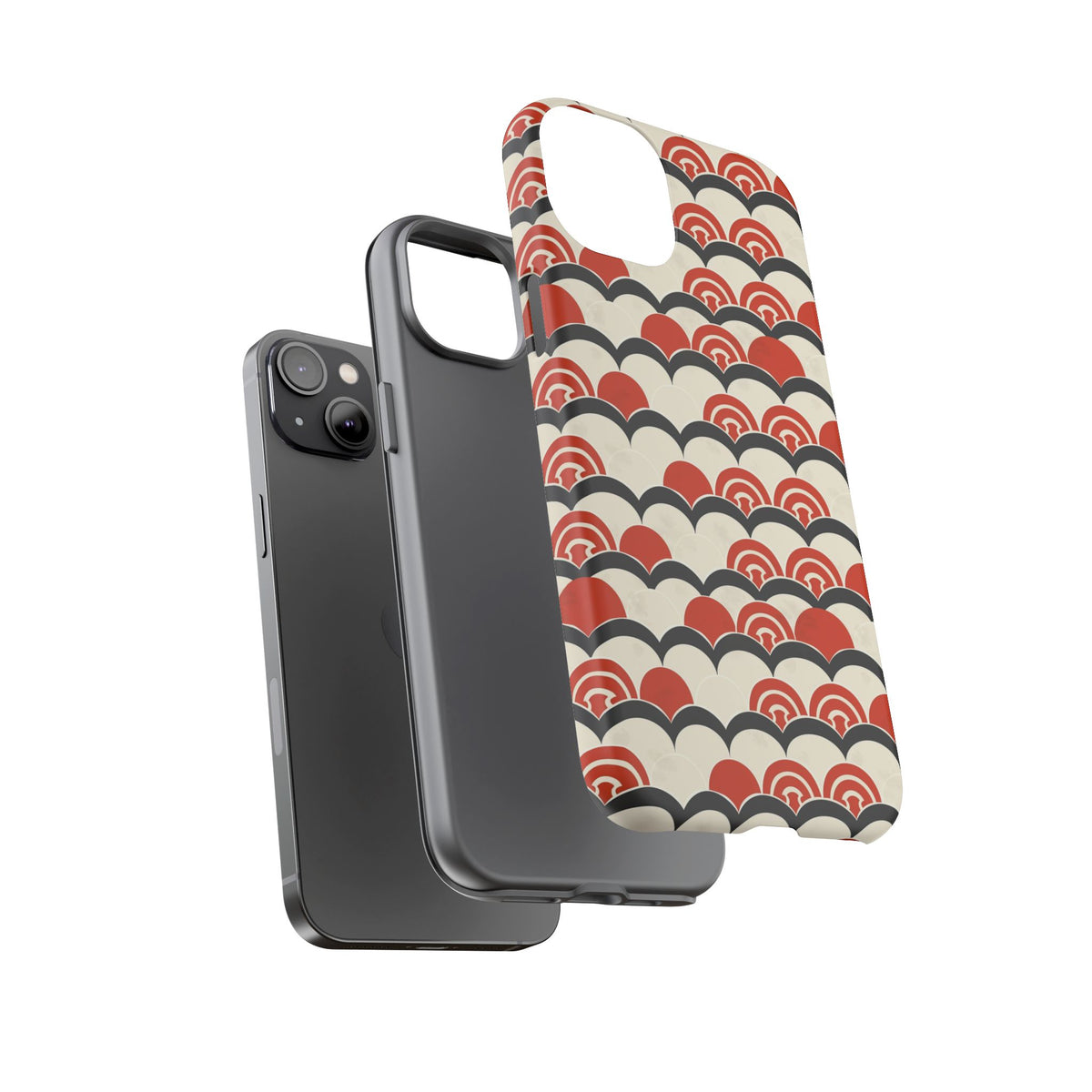 Japanese Pattern Phone Case – Elegant & Timeless Design for Your Phone 508