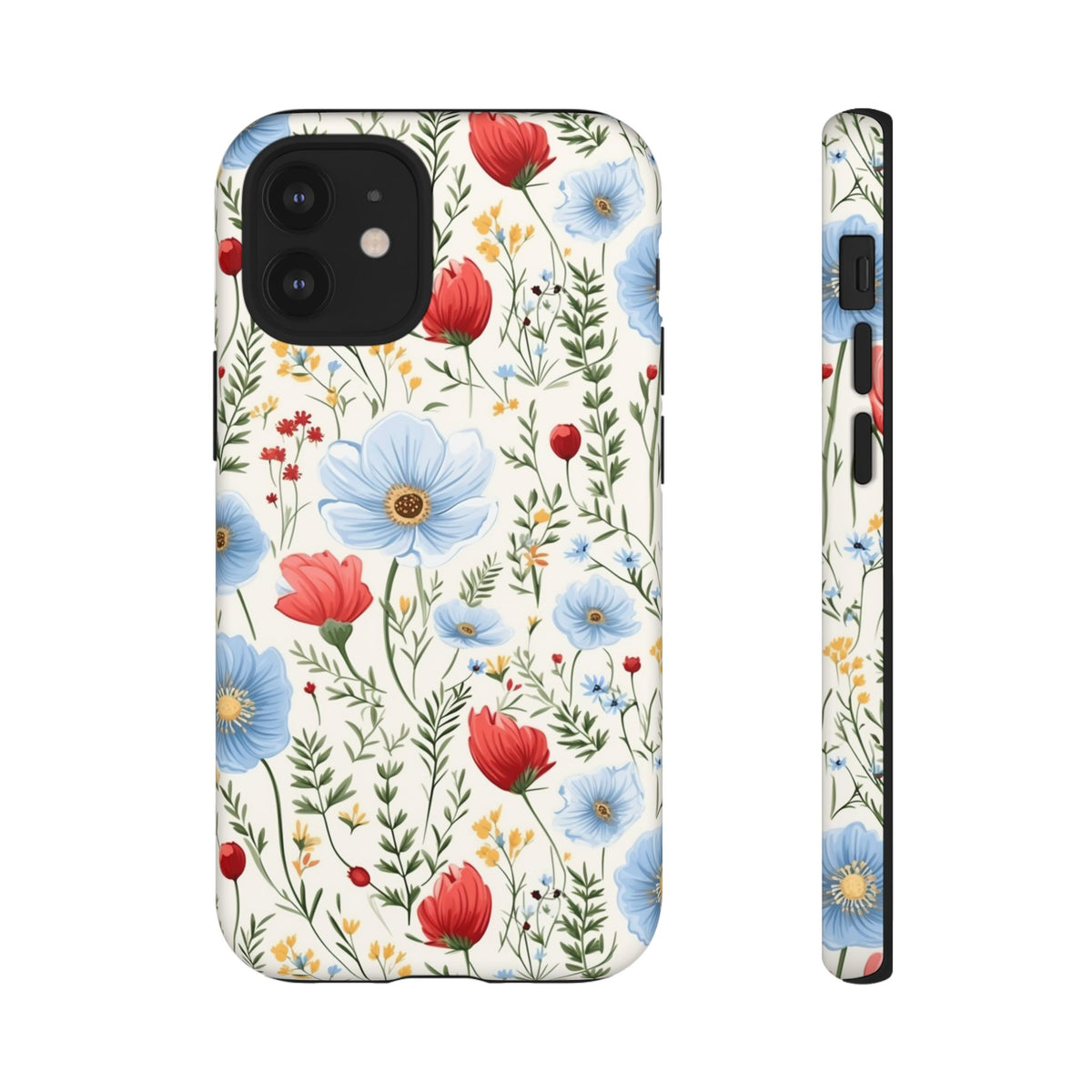 Wildflower Design Phone Case – Beautiful Nature-Inspired Floral Pattern