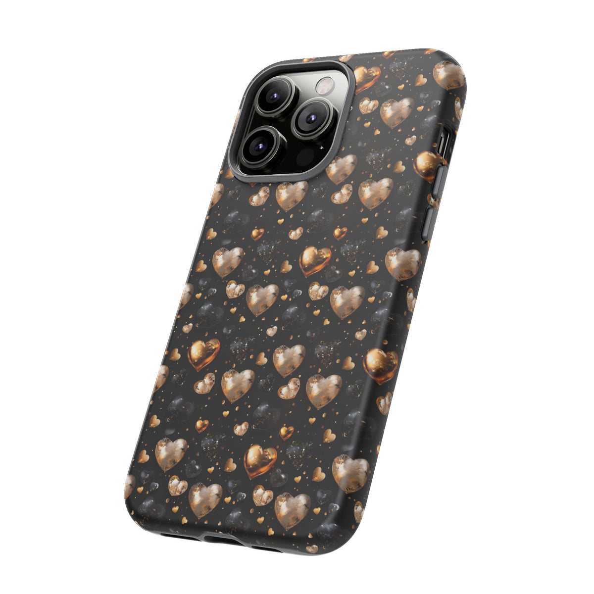 Heart Pattern Phone Case – Stylish & Loving Design for Your Device 233