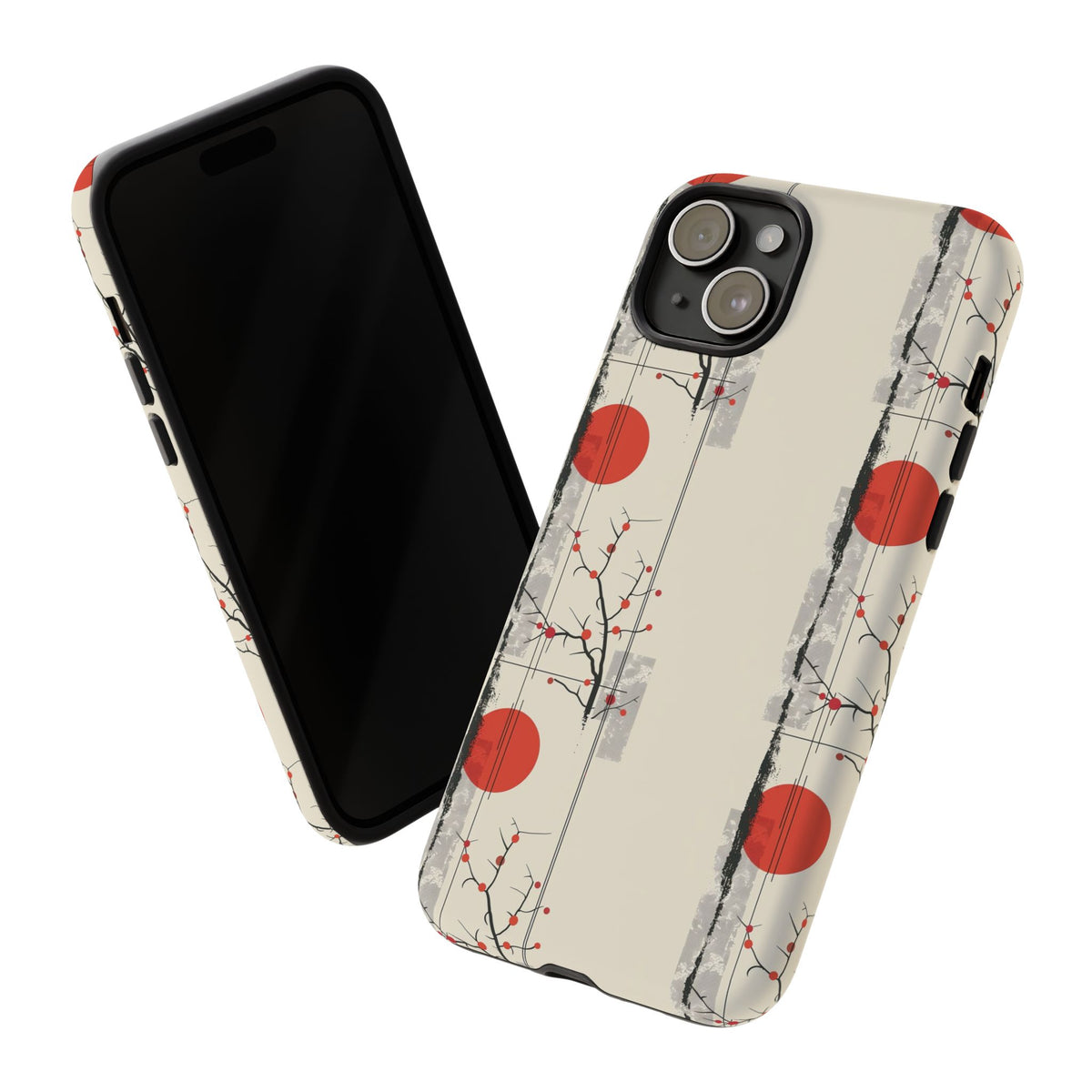 Japanese Pattern Phone Case – Elegant & Timeless Design for Your Phone 004