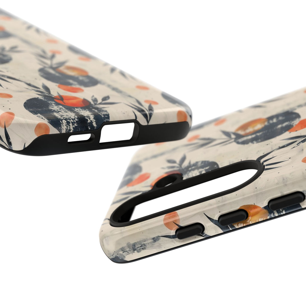 Japanese Pattern Phone Case – Elegant & Timeless Design for Your Phone 088