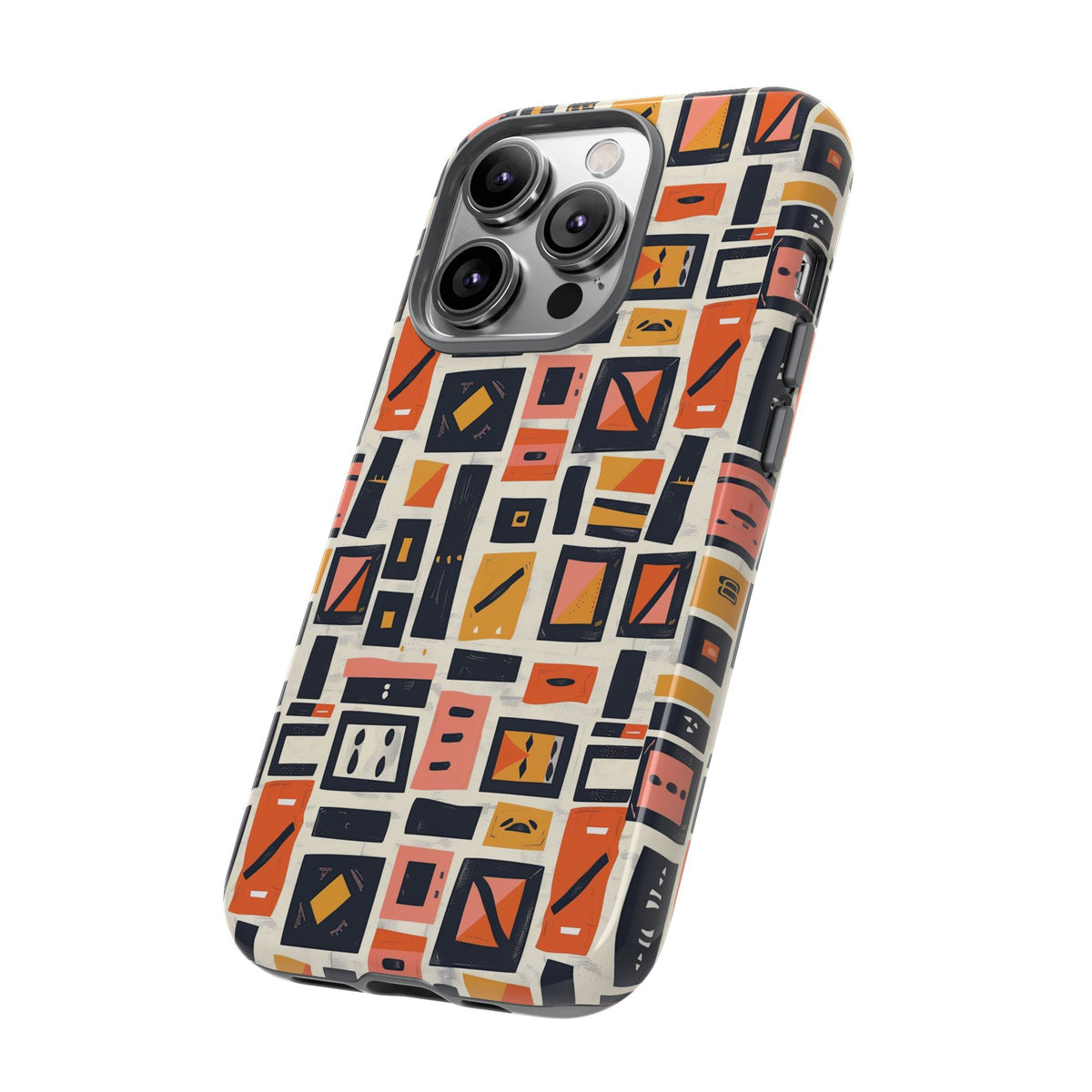 Stylish African Pattern Phone Case – Unique and Vibrant Protection 087