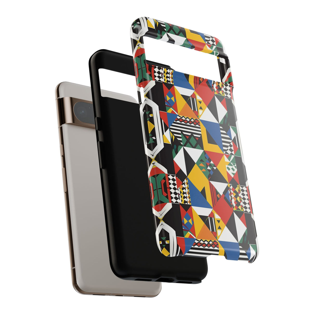 Stylish African Pattern Phone Case – Unique and Vibrant Protection 182