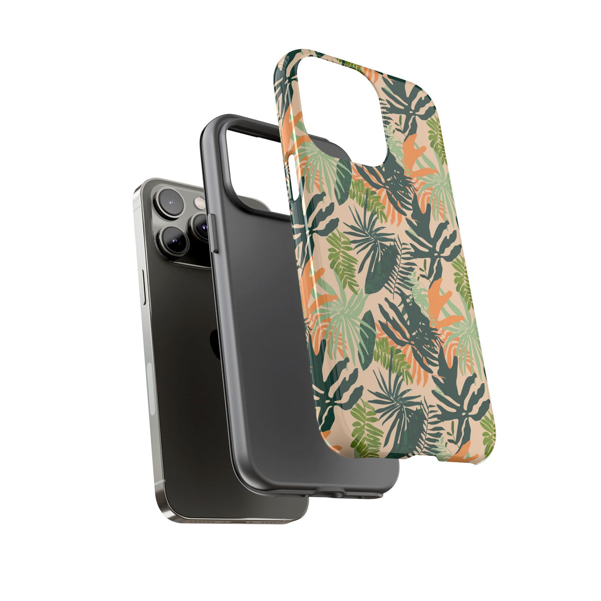 Jungle Pattern Phone Case – Exotic & Lush Design for Your Phone 353