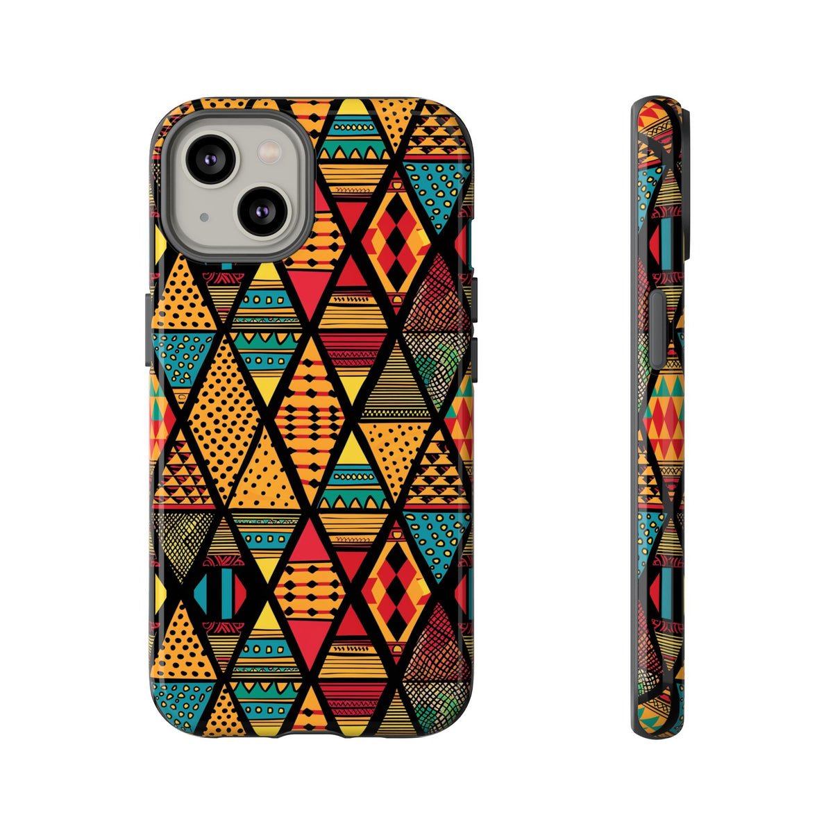 Stylish African Pattern Phone Case – Unique and Vibrant Protection 178