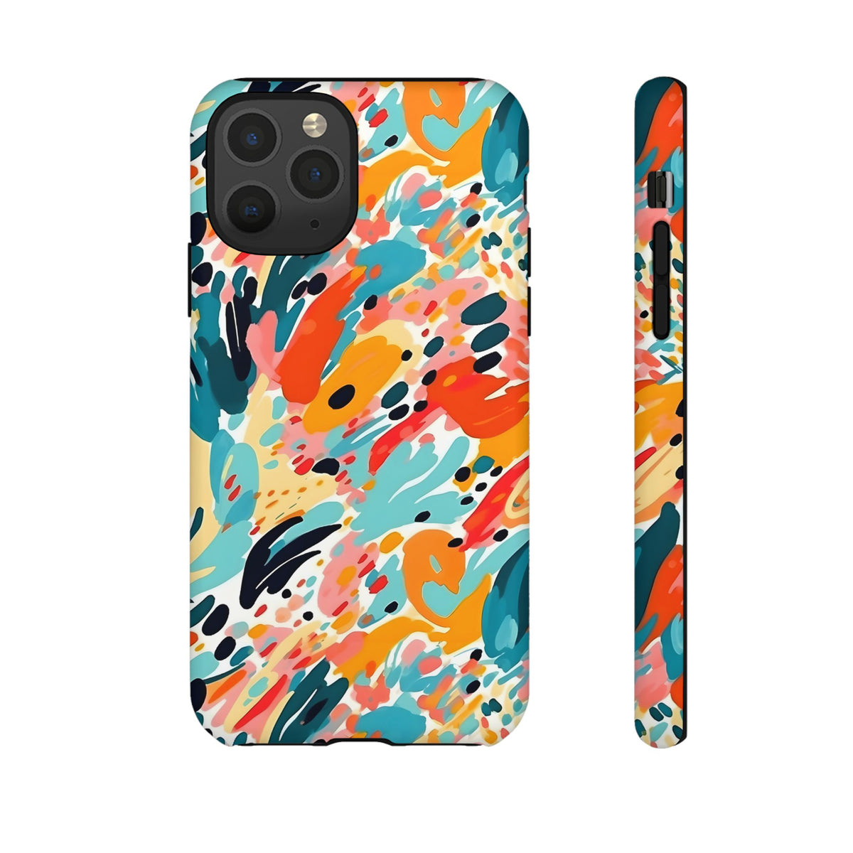 Abstract Painting Design Phone Case – Modern Art-Inspired Phone Cover 7