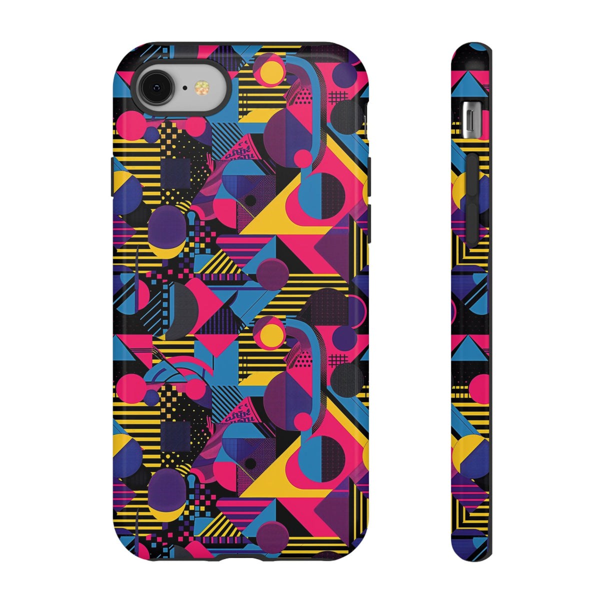 Retro 80s Seamless Phone Case – Vintage Style Meets Modern Protection 085